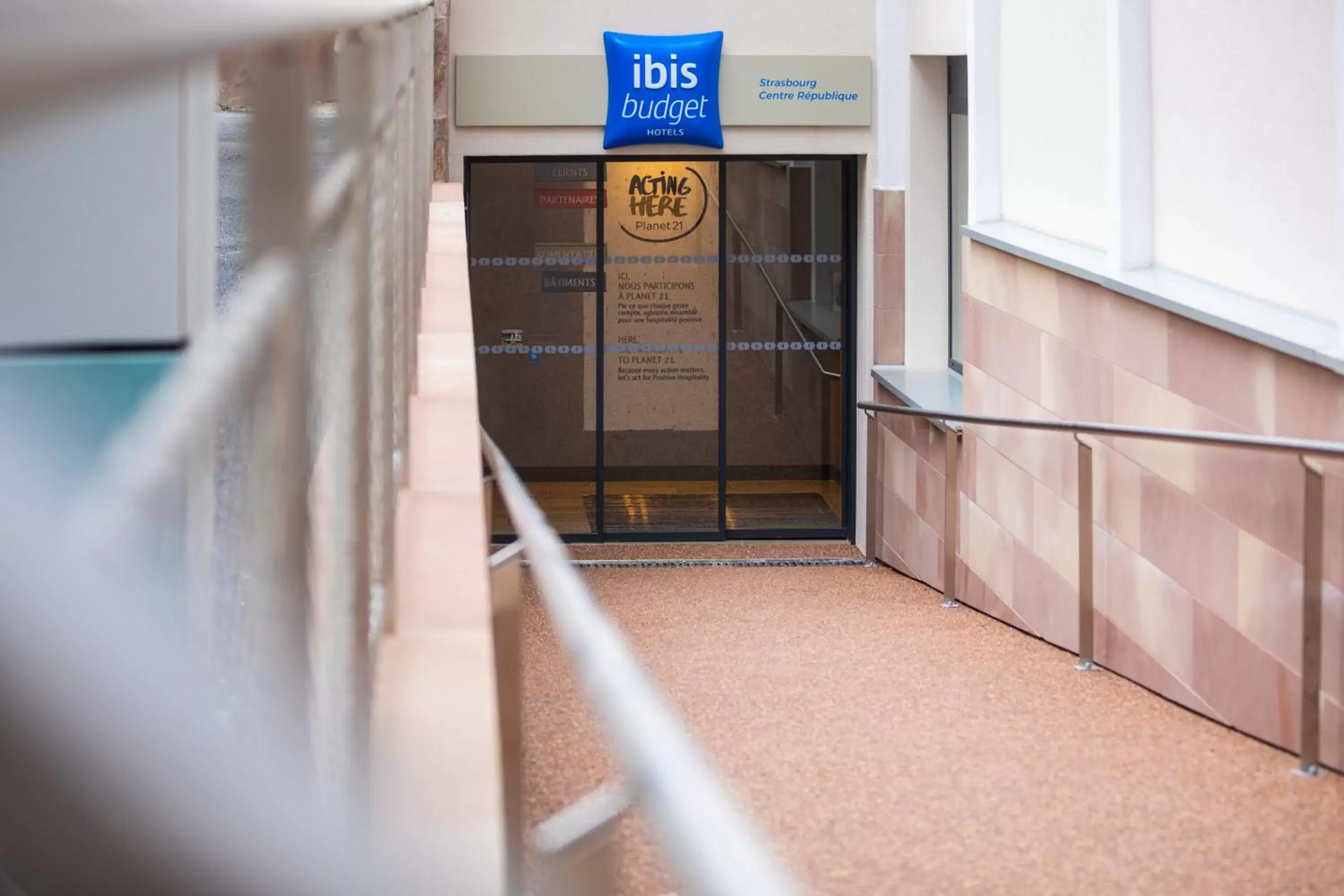 Facade/entrance in ibis budget Strasbourg Centre Republique