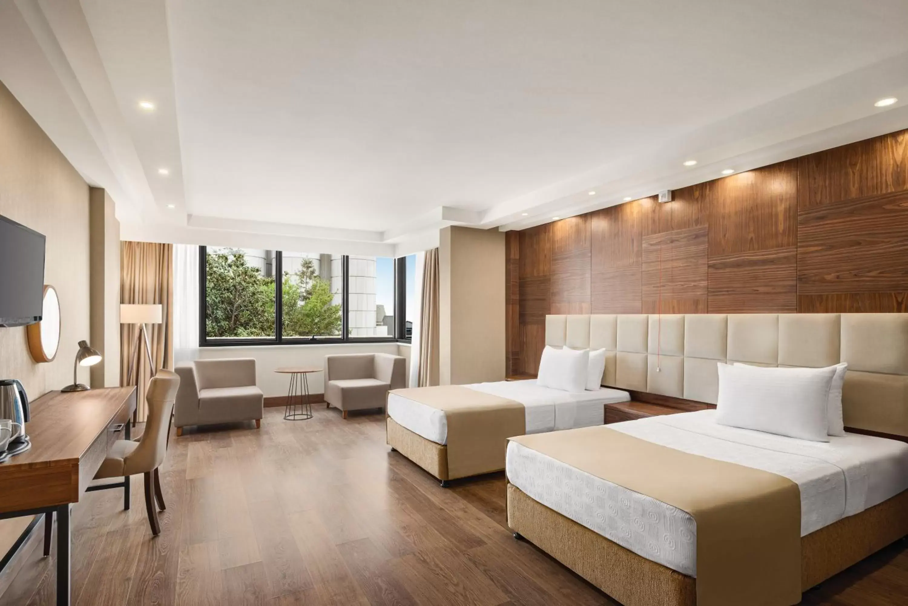 Deluxe Twin Room in Ramada Plaza by Wyndham Samsun Deluxe Twin Room in Ramada Plaza by Wyndham Samsun