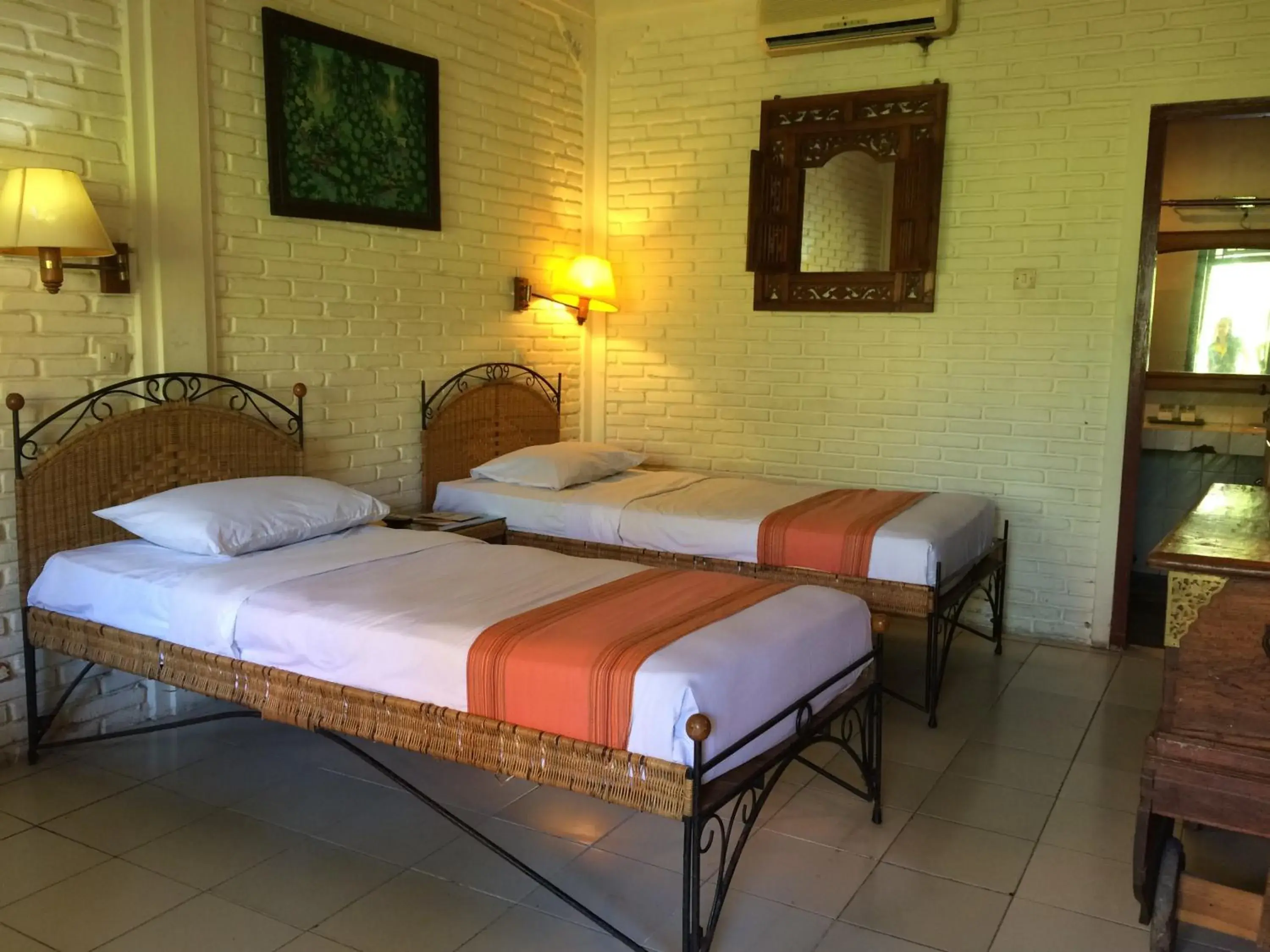 Bed in Restu Bali Hotel