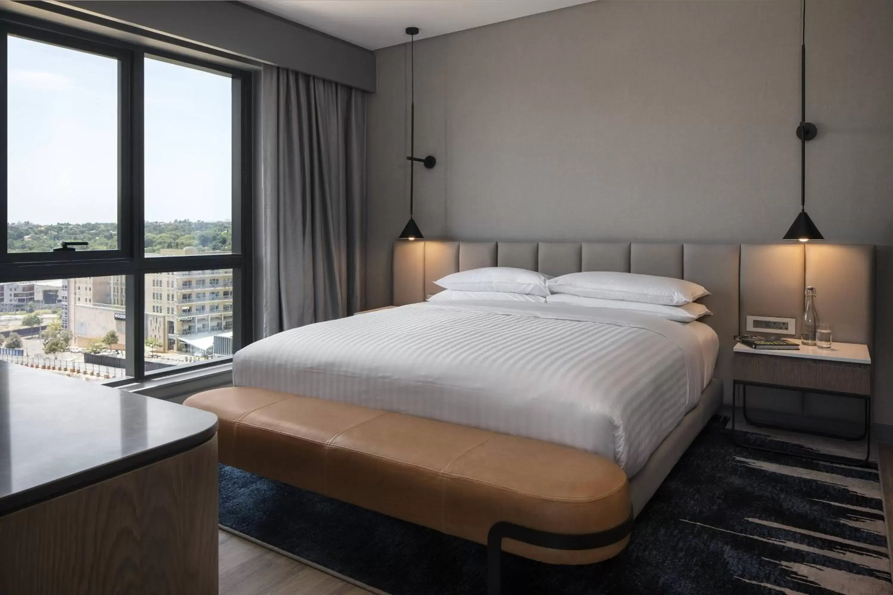 Bedroom, Bed in Marriott Executive Apartments Johannesburg, Melrose Arch