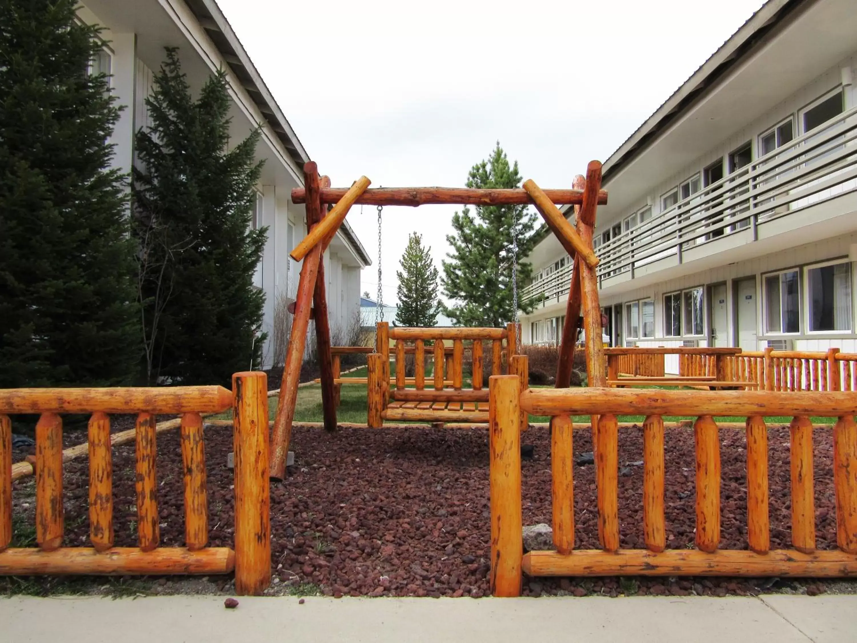 Garden in White Buffalo Hotel