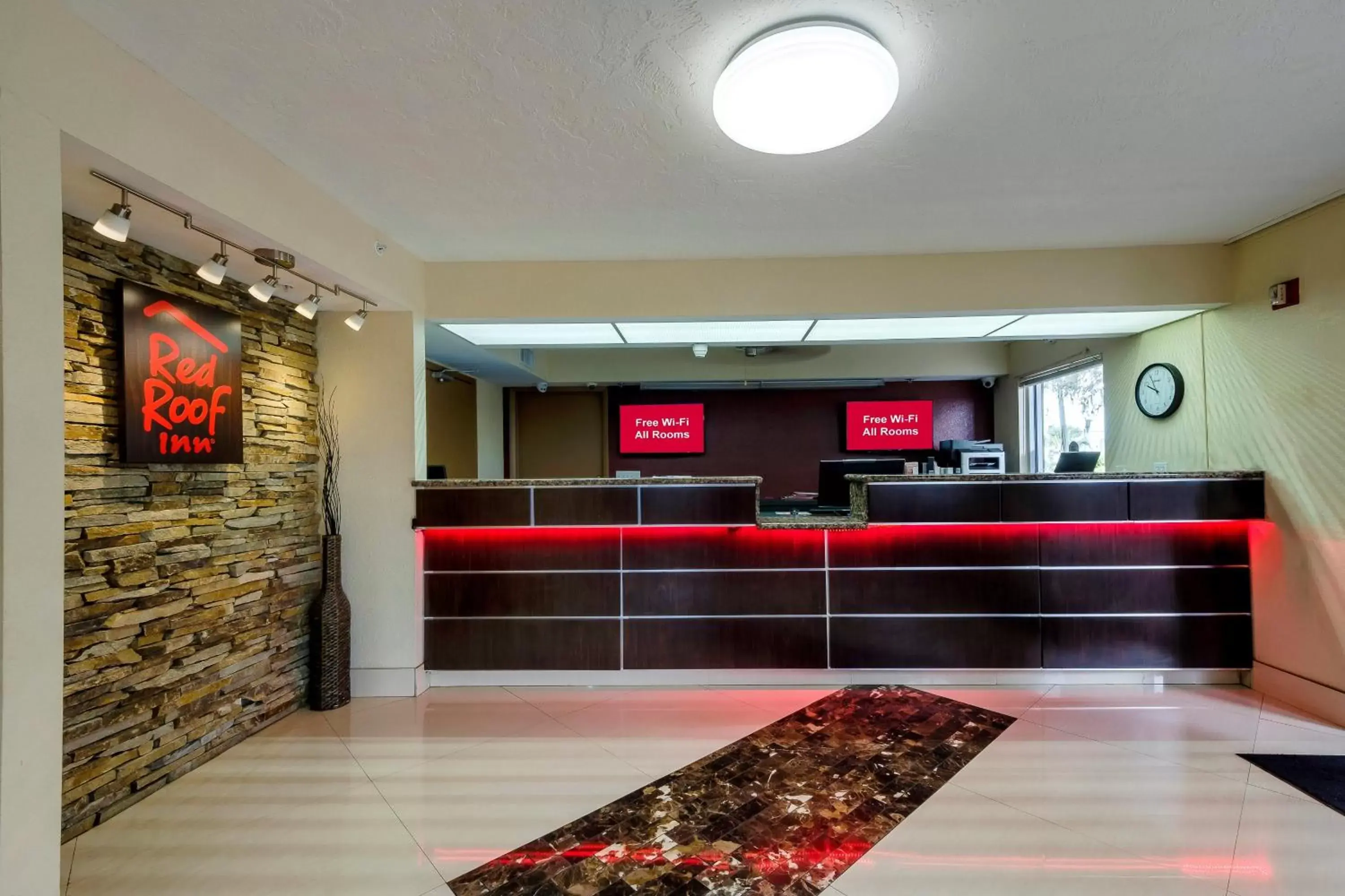 Lobby or reception, Lobby/Reception in Red Roof Inn Ellenton - Bradenton NE