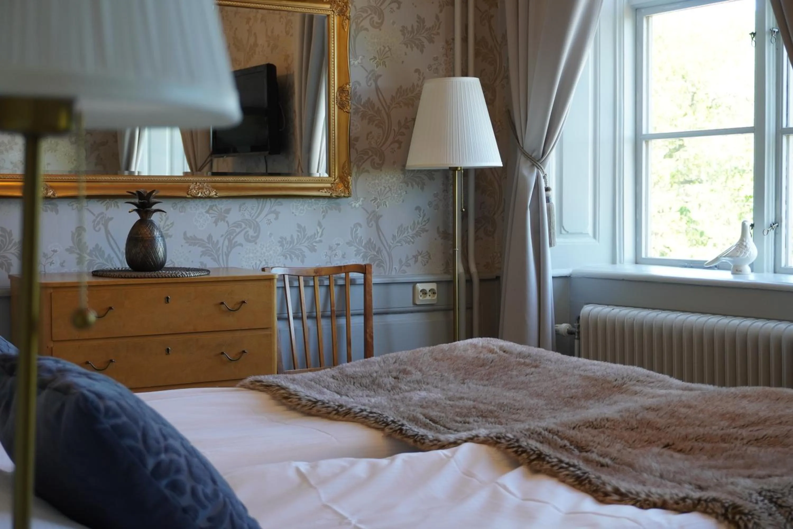 Bed in Stjärnholmsslott