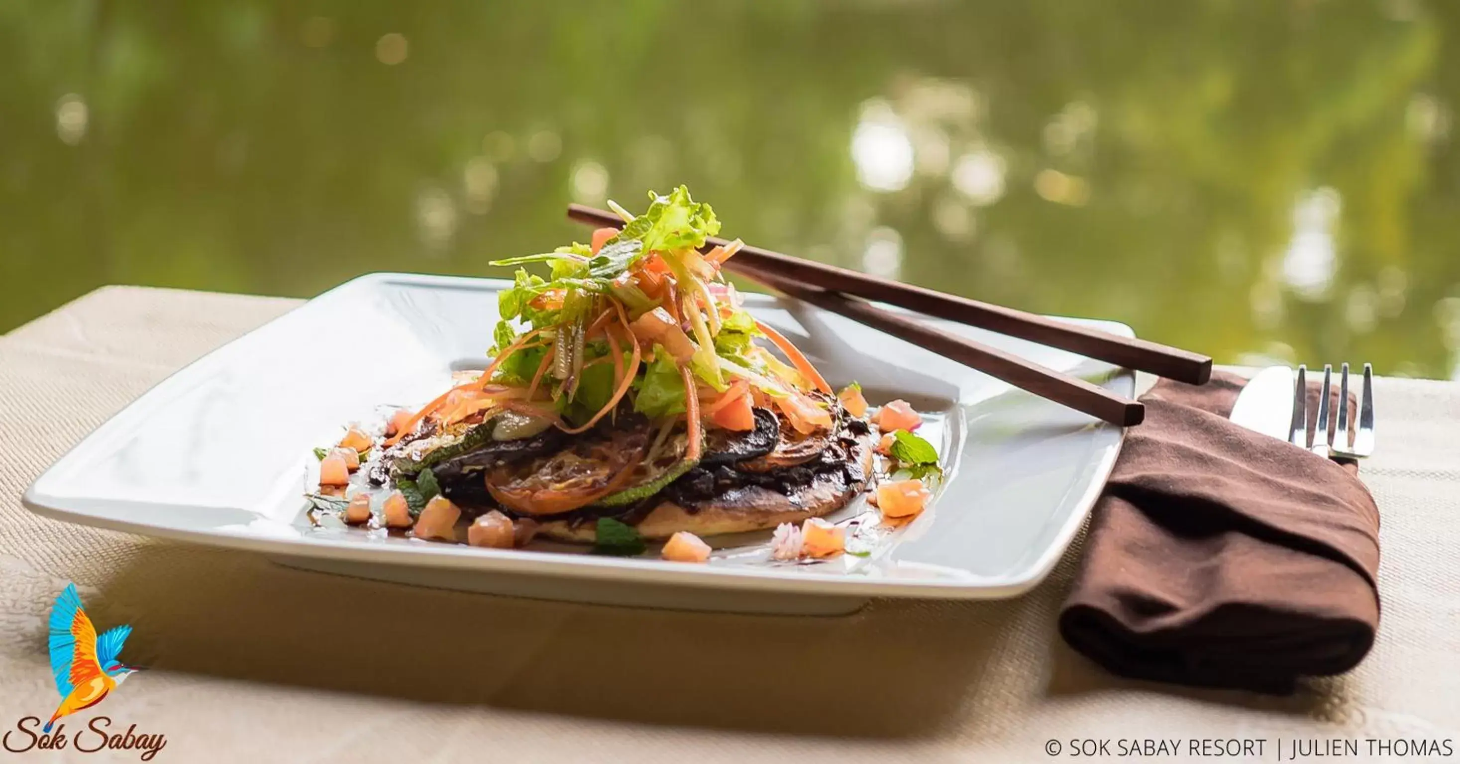 Food close-up in Sok Sabay Resort