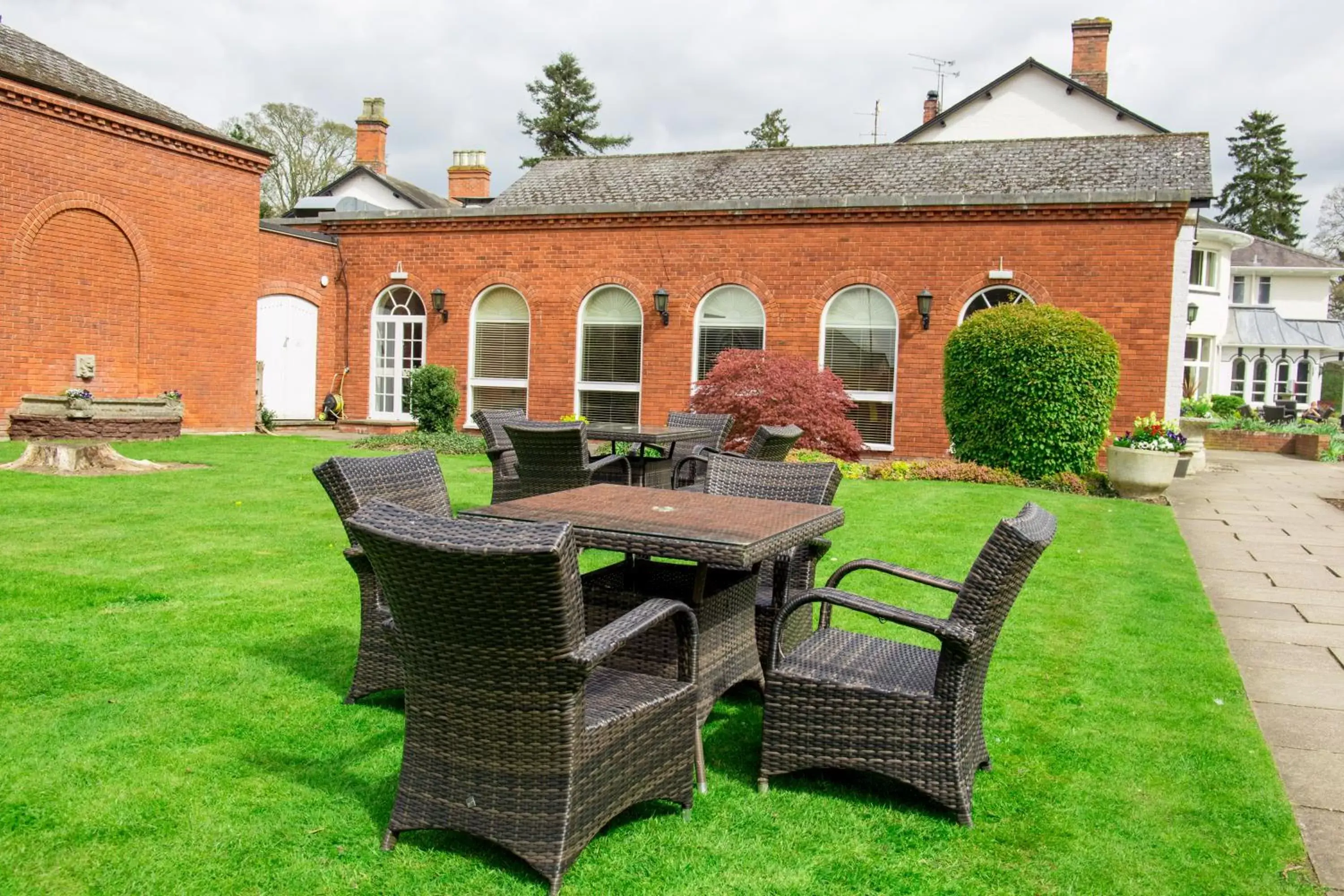 Garden in Brandon Hall Hotel & Spa Warwickshire