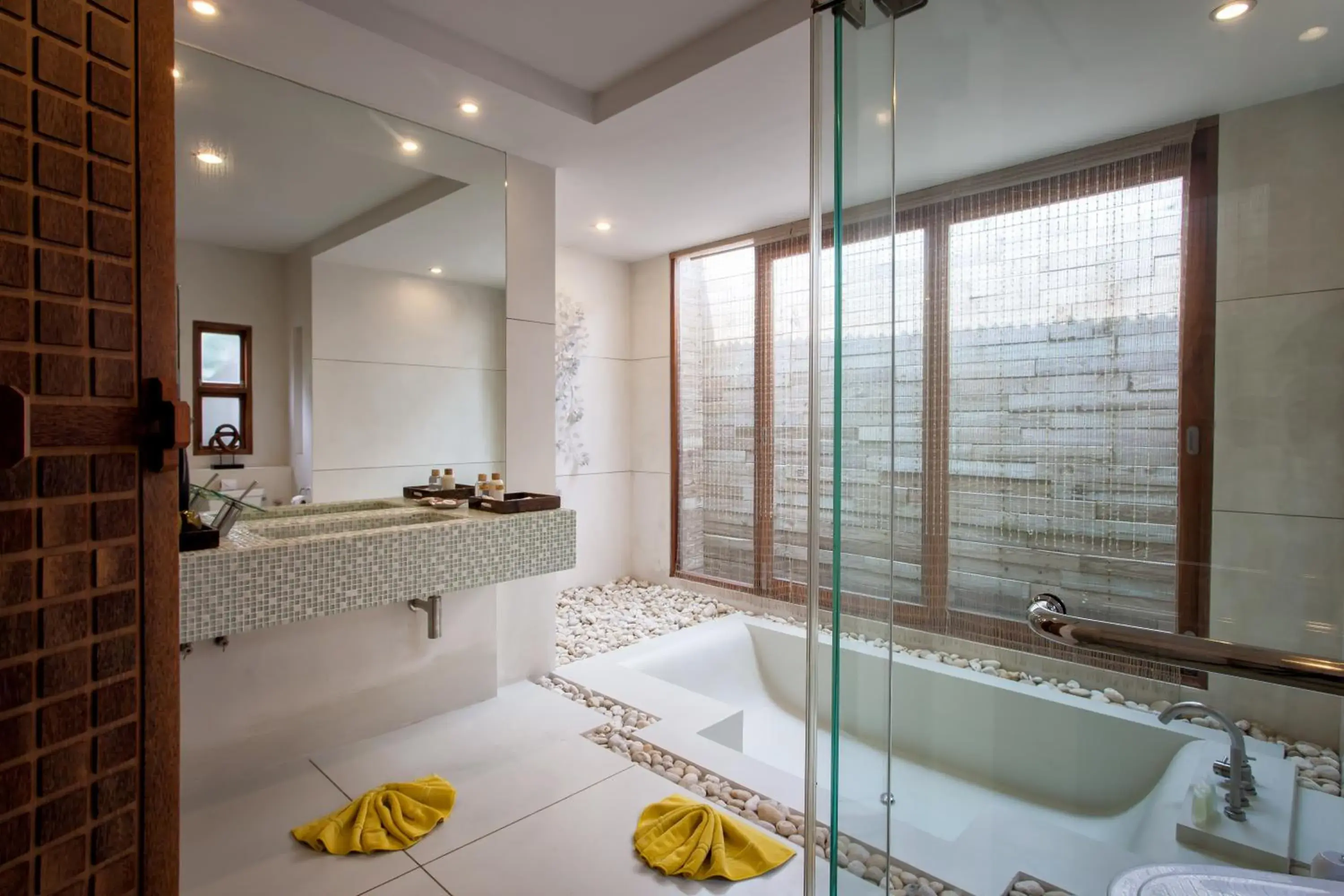 Shower, Bathroom in Tango Luxe Beach Villa, Koh Samui - SHA Extra Plus