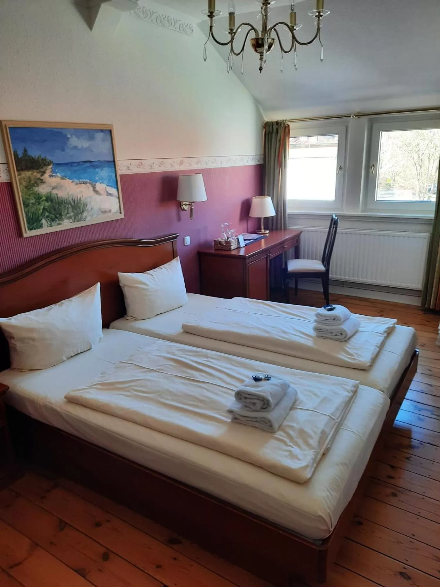 Photo of the whole room, Bed in Landhaus Bode