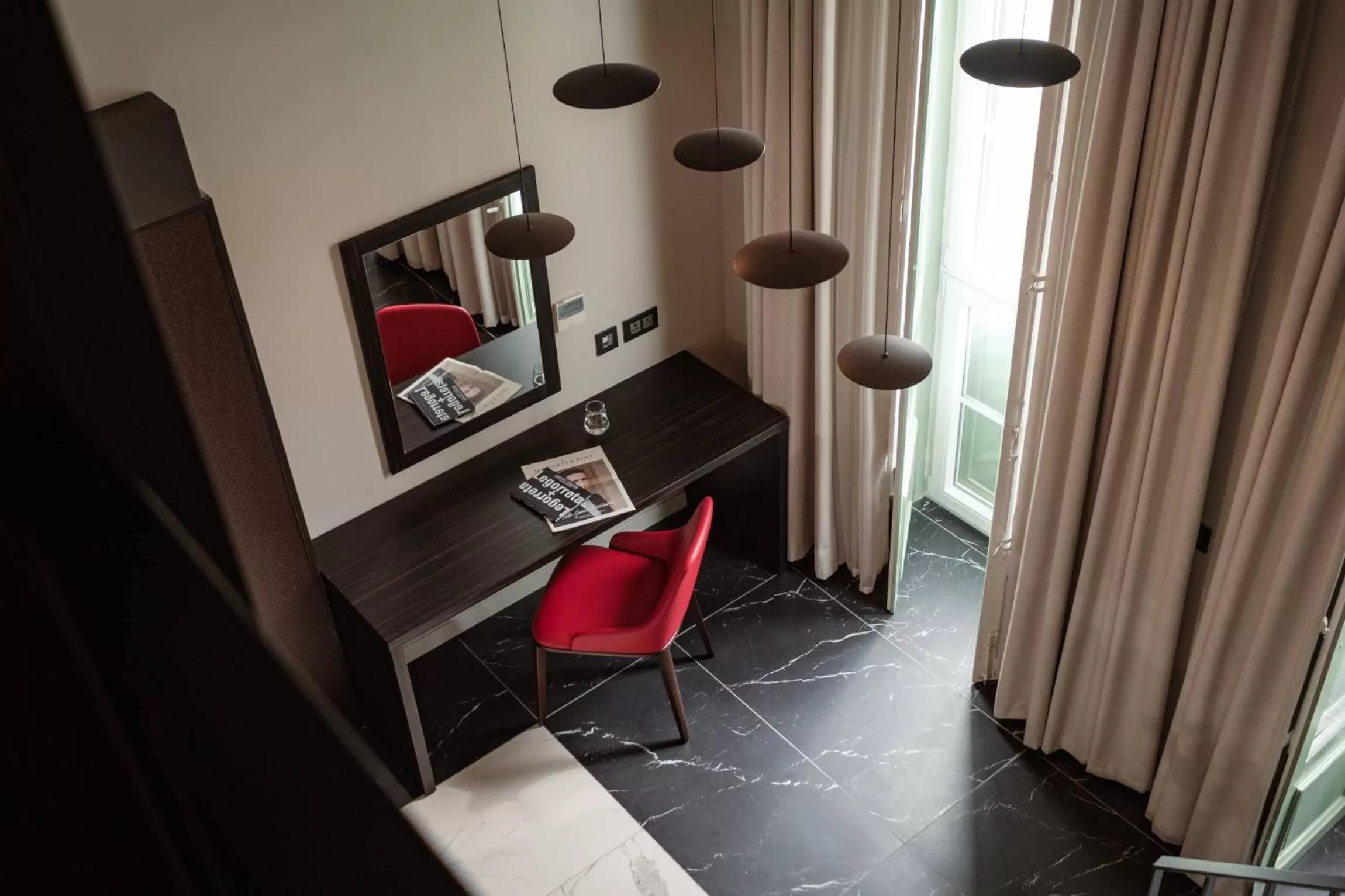 Decorative detail in Melior Boutique Hotel