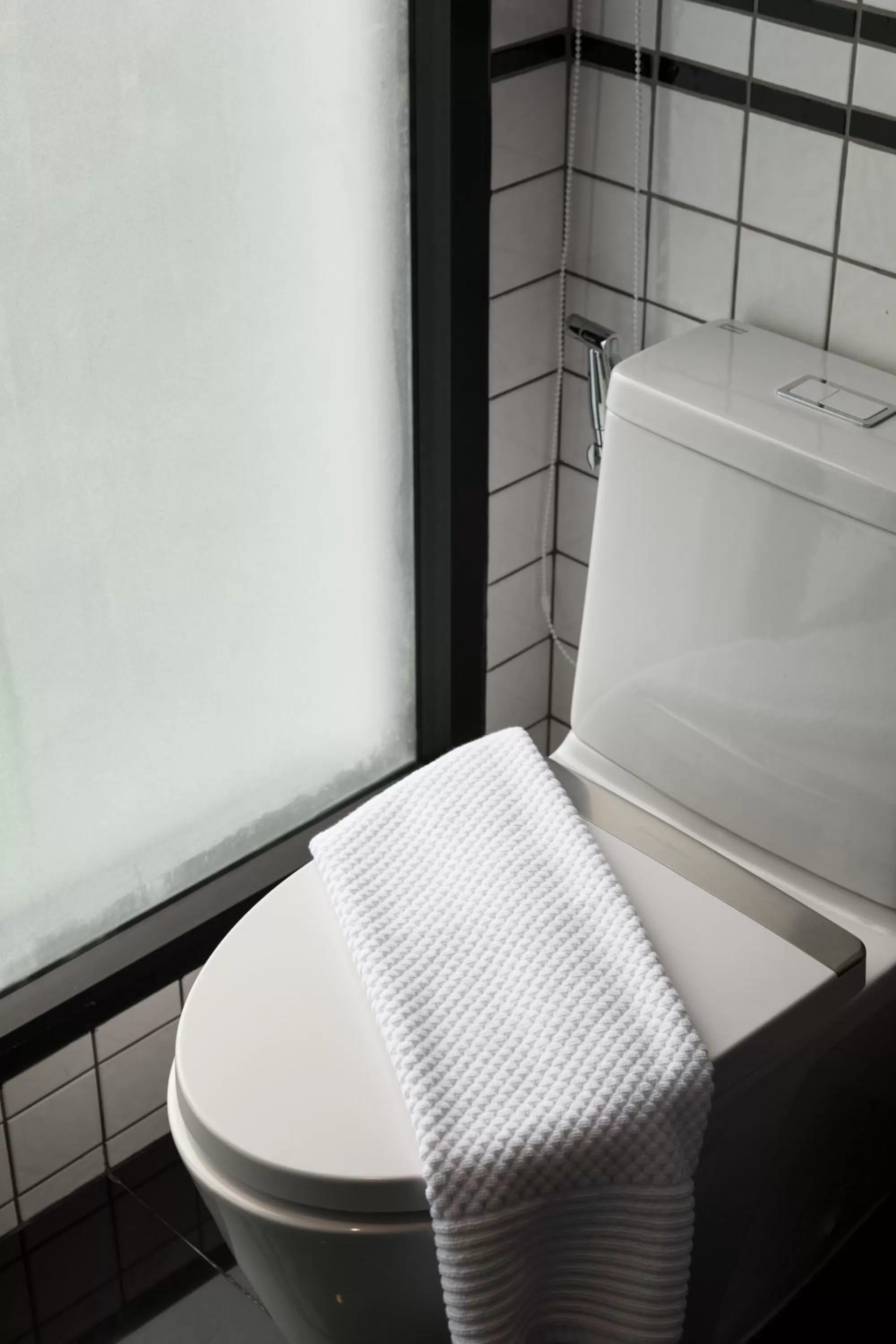 Toilet in Apartelle Jatujak Hotel