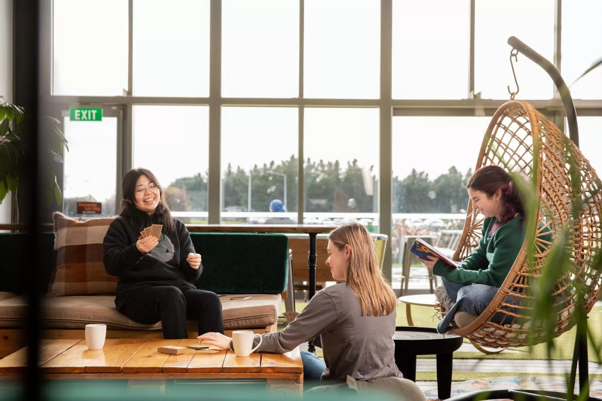 Living room, Guests in Jucy Snooze Christchurch Airport