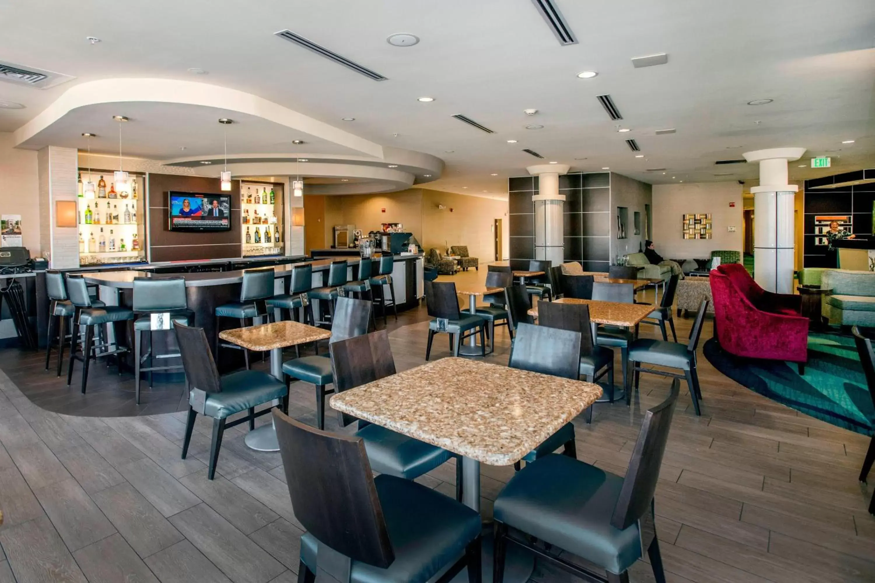 Lobby or reception, Restaurant/Places to Eat in Springhill Suites by Marriott Pueblo Downtown