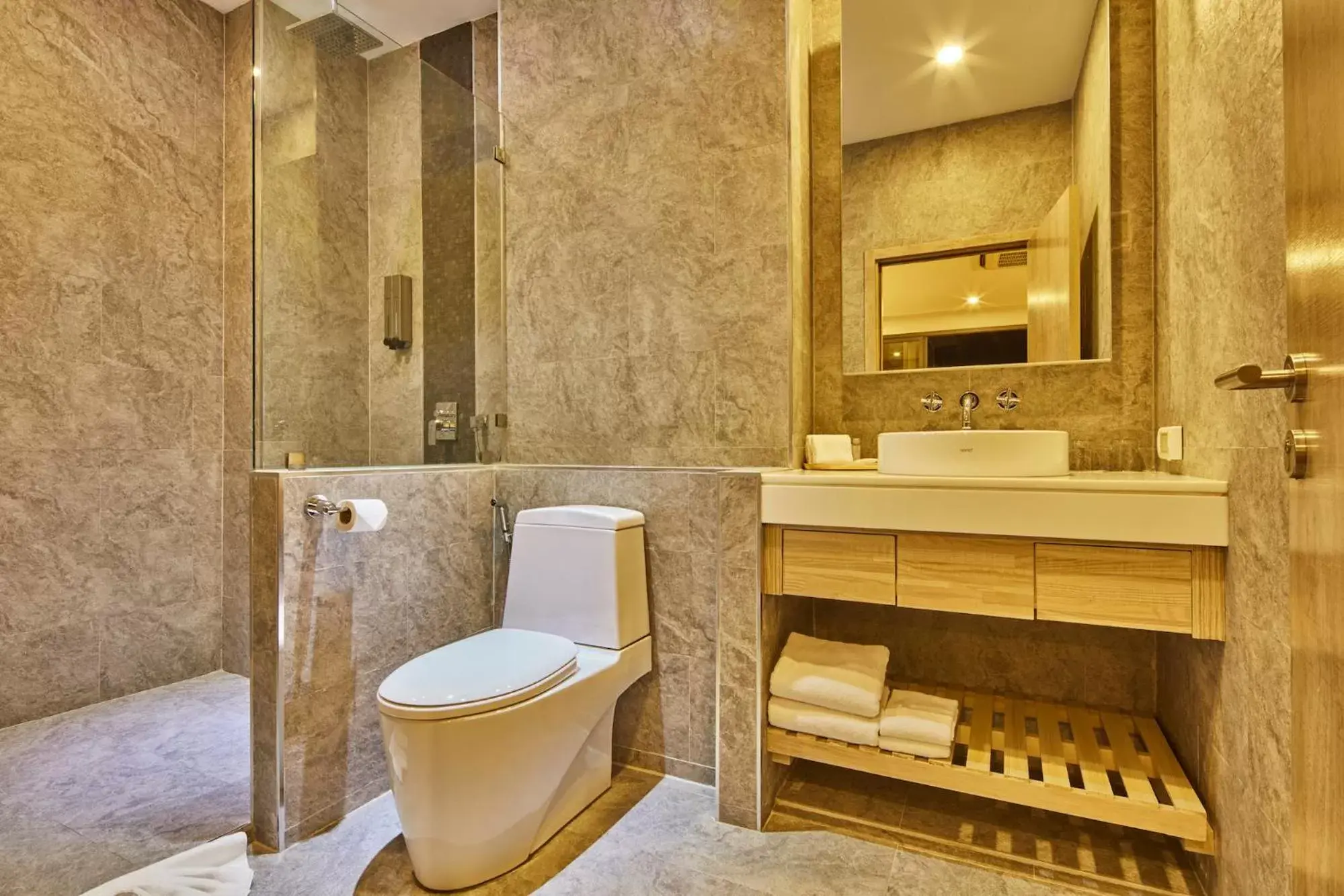Shower, Bathroom in Serenity Hotel and Spa Kabinburi
