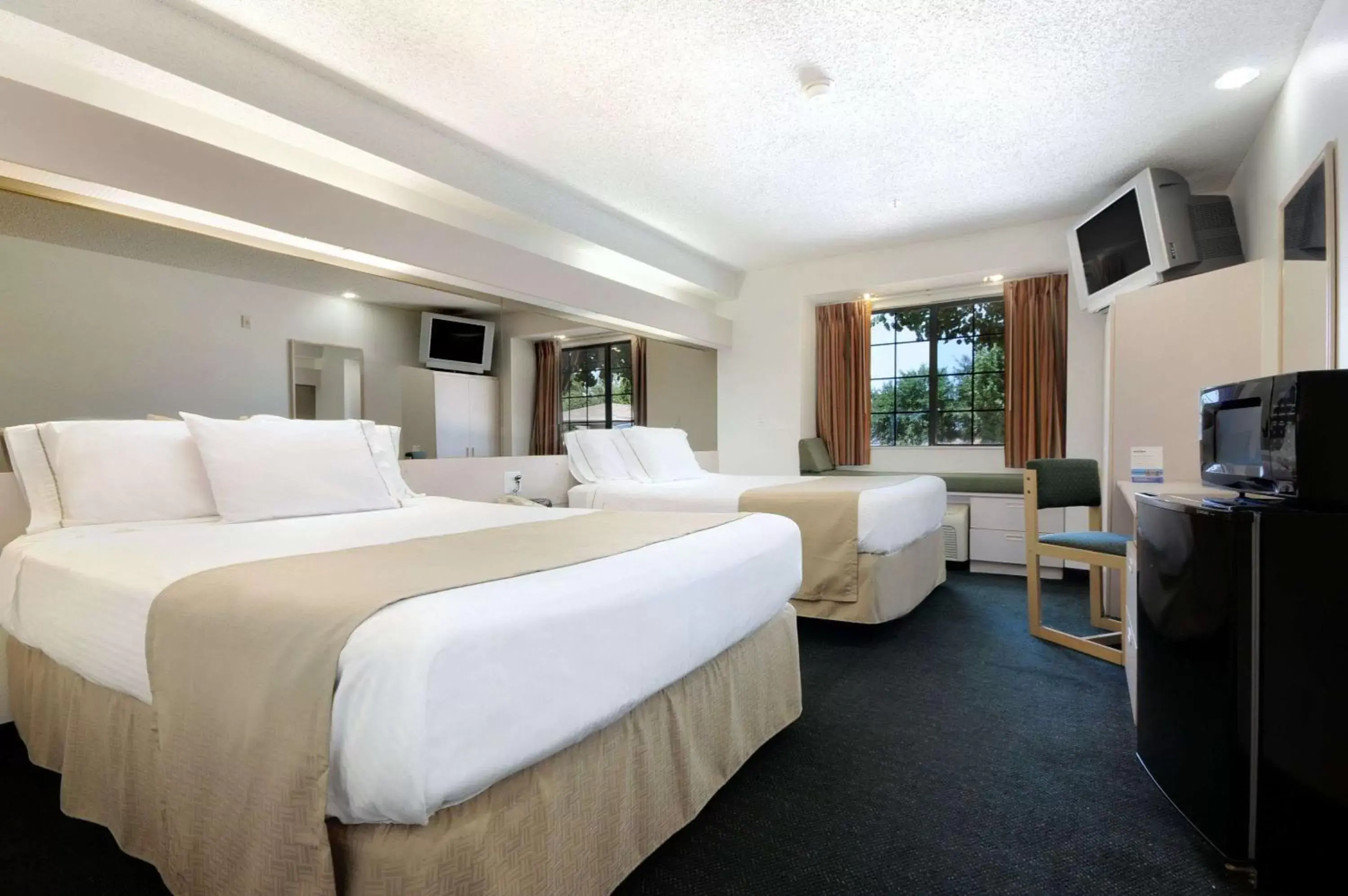 Photo of the whole room, Bed in Microtel Inn & Suites by Wyndham Arlington/Dallas Area