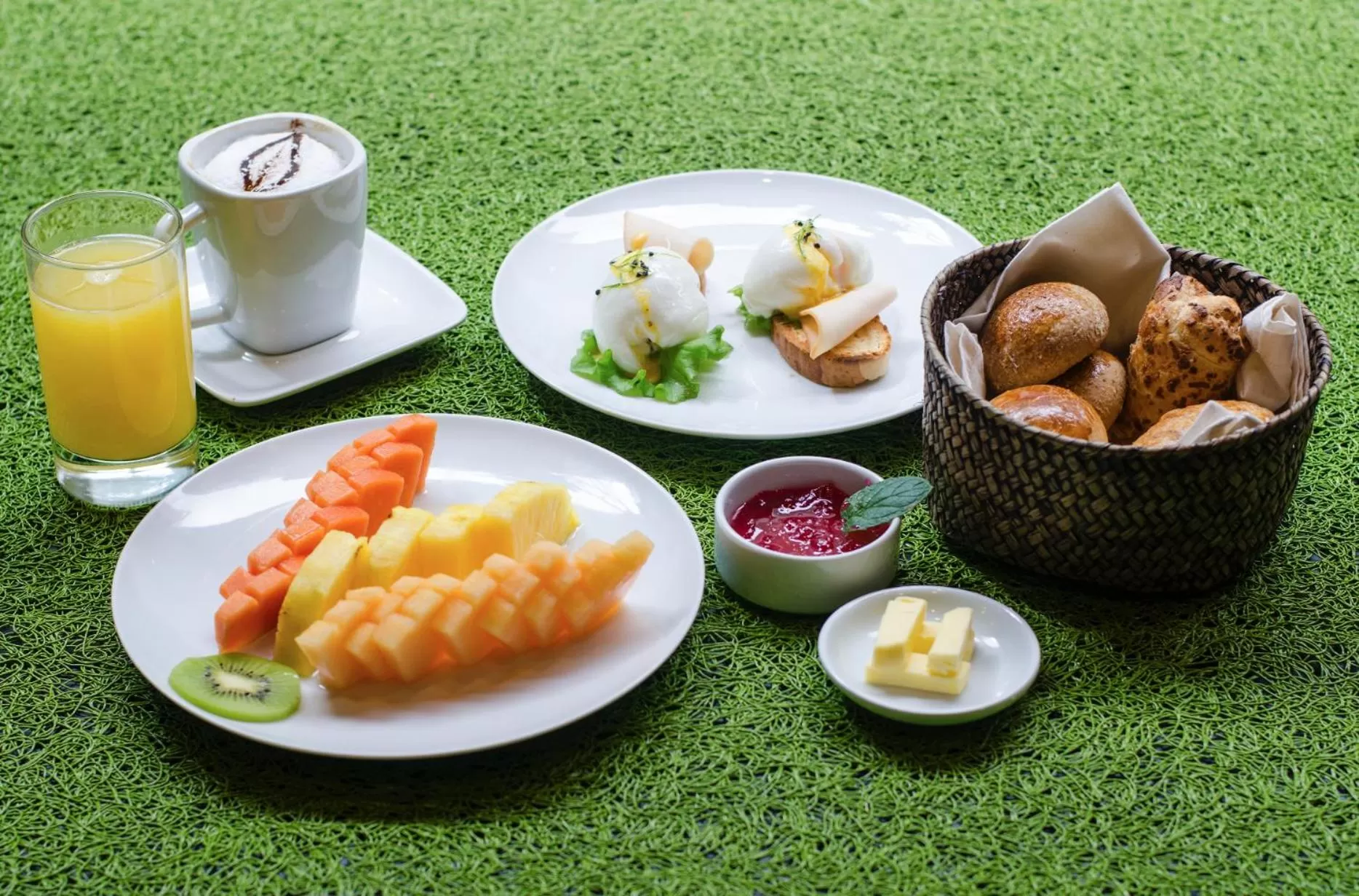 Food and drinks in Biohotel Organic Suites Bogotá