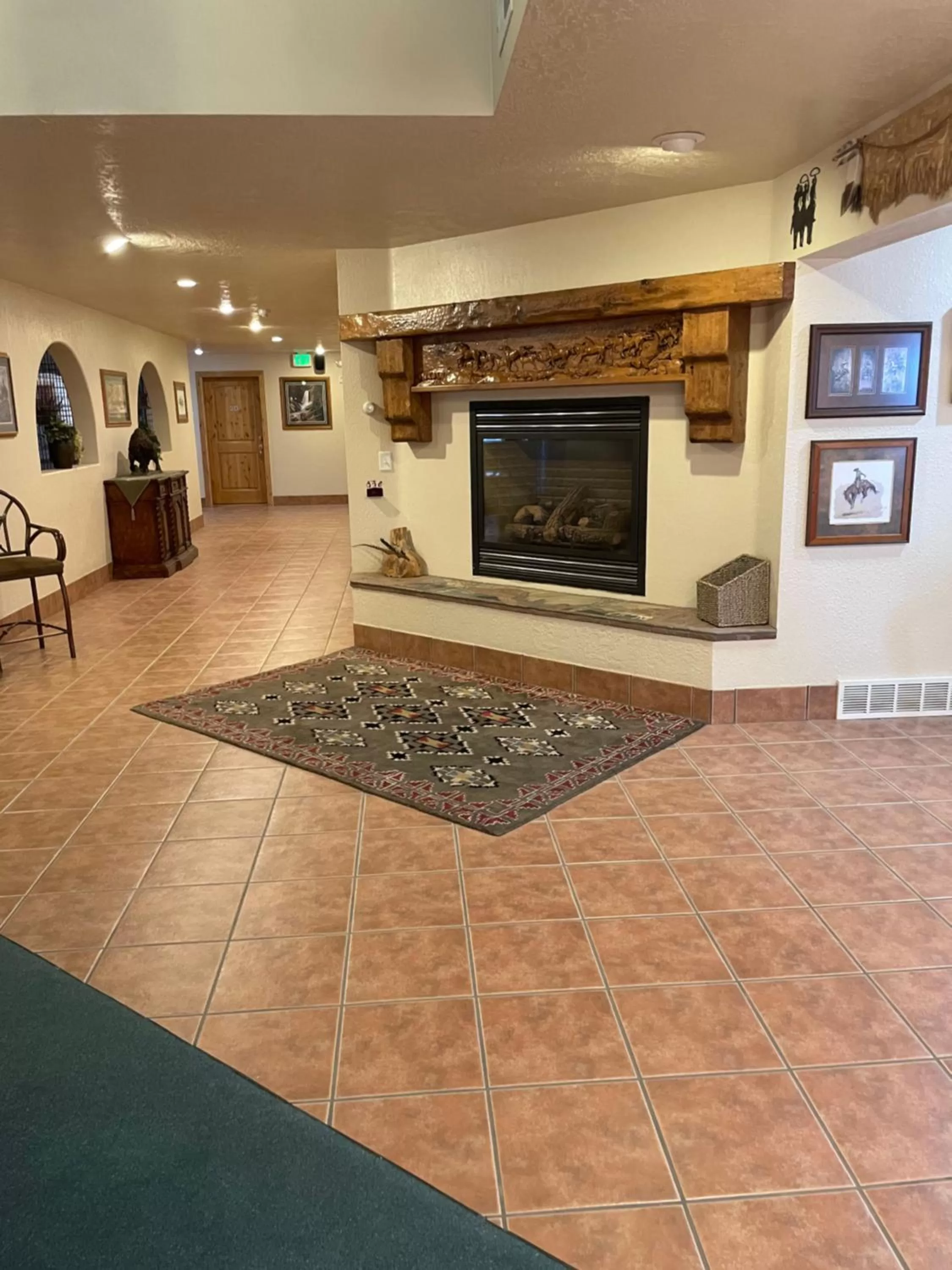Lobby or reception in THE SNUGGLE INN