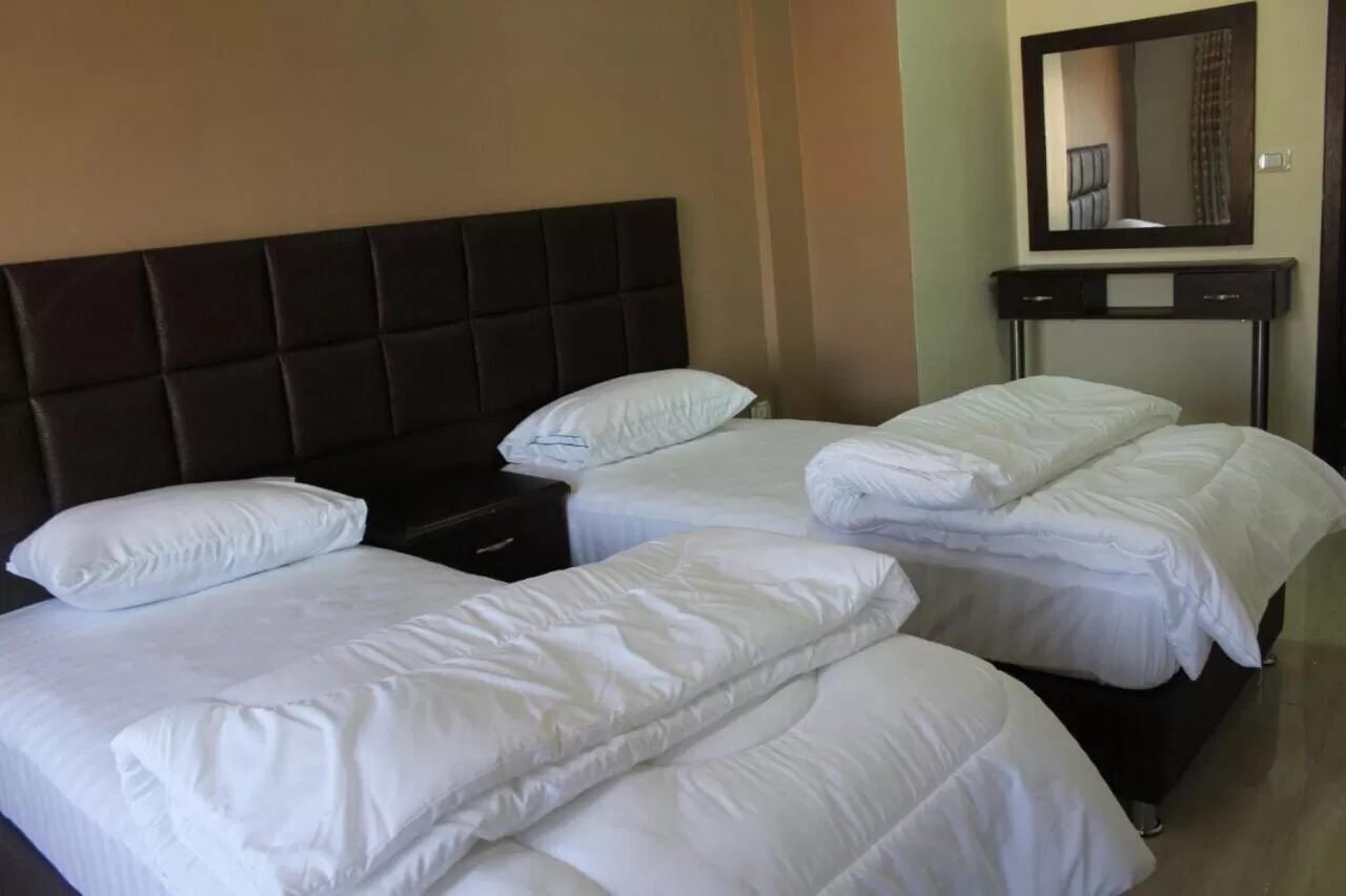 Bed in Al haramain Furnished Apartments