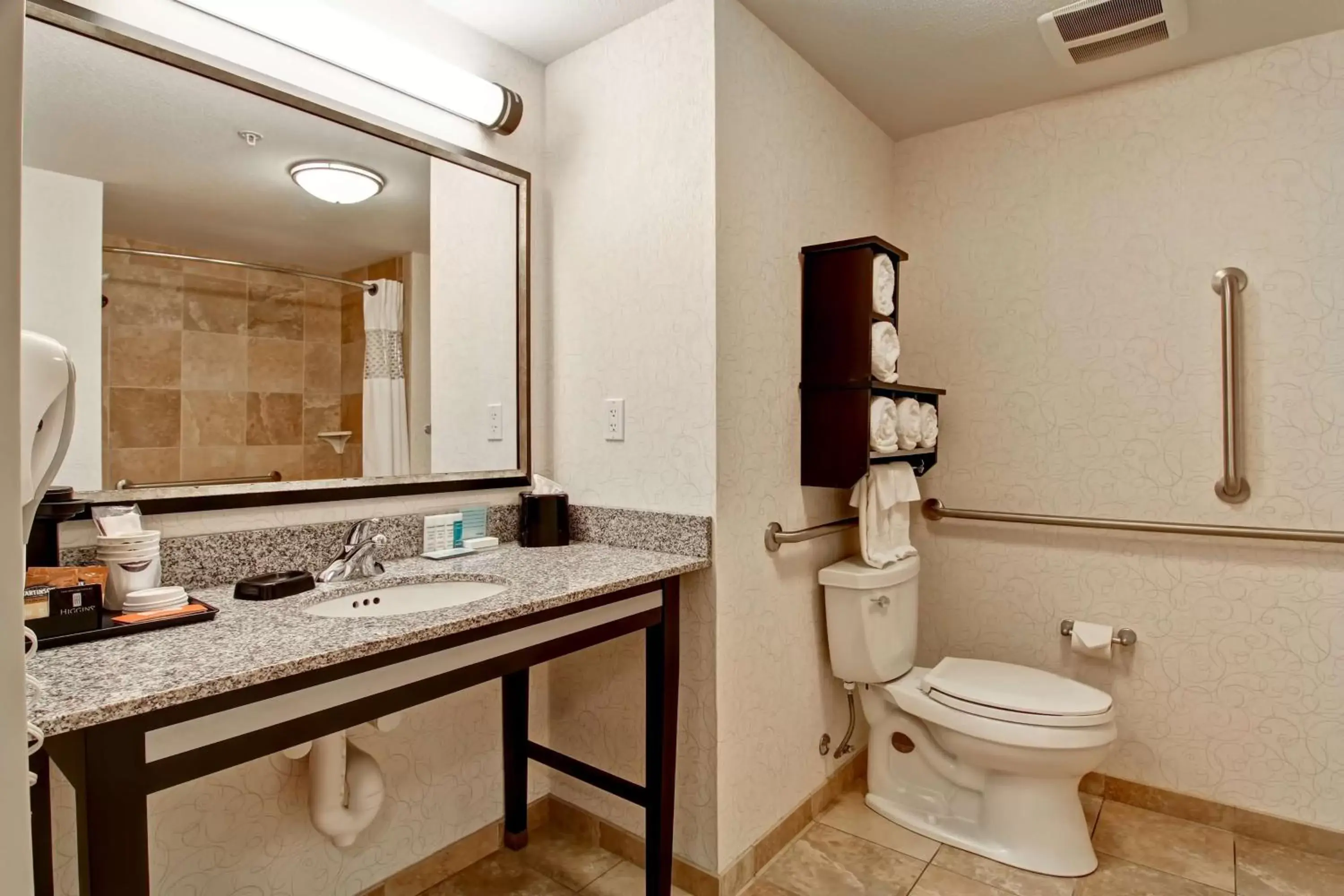 Bathroom in Hampton Inn & Suites Red Deer