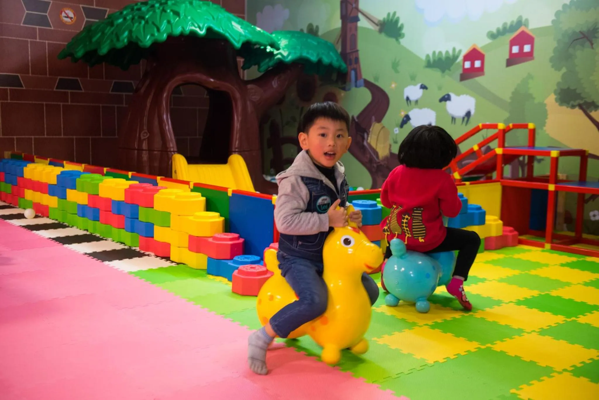 Children play ground in LIDO FORESTRY SPA RESORT