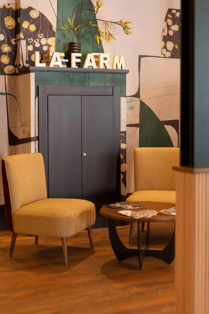 Lobby or reception, Seating Area in Hospedium Hotel La Farm