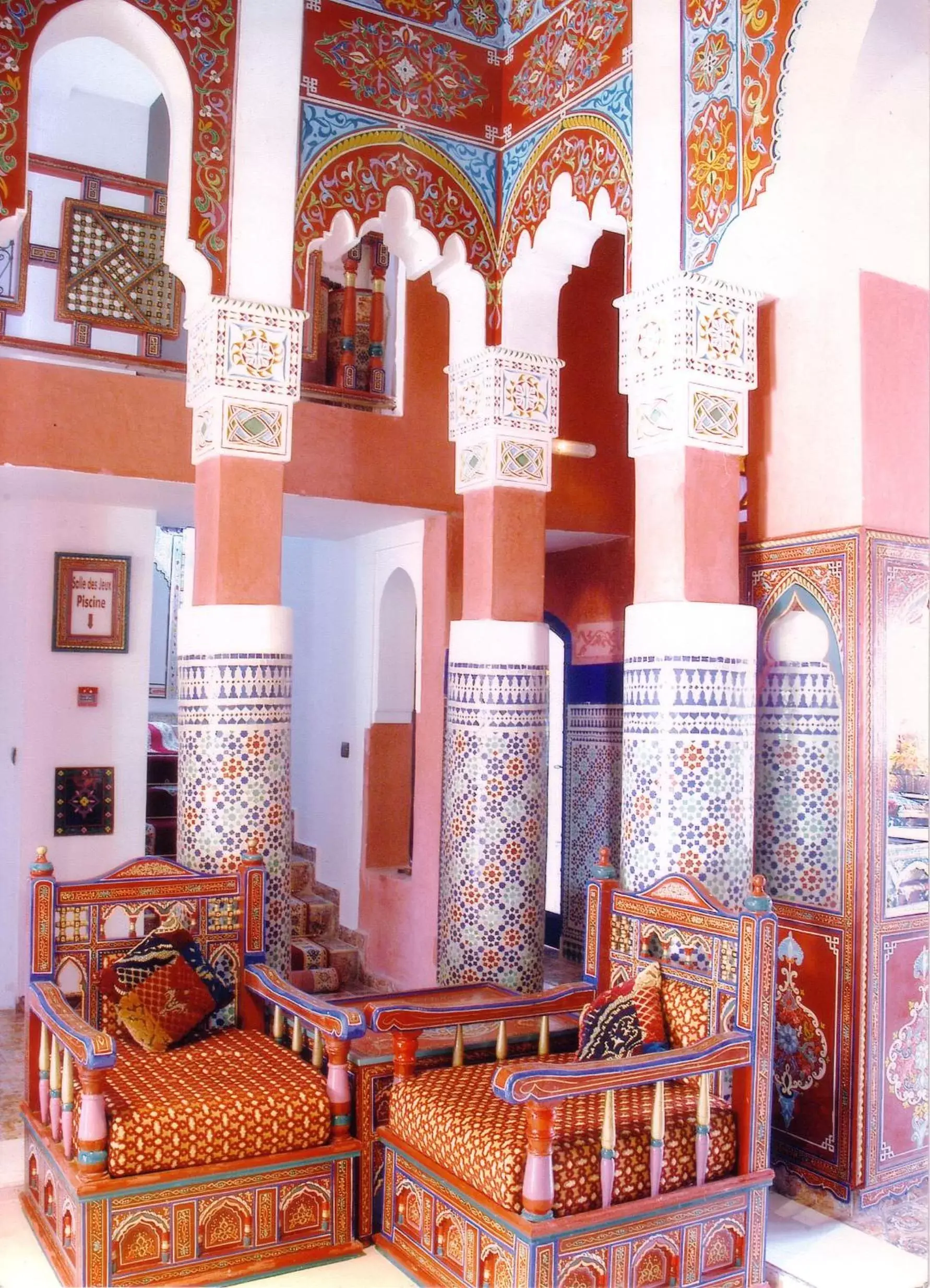 Lobby or reception in Moroccan House