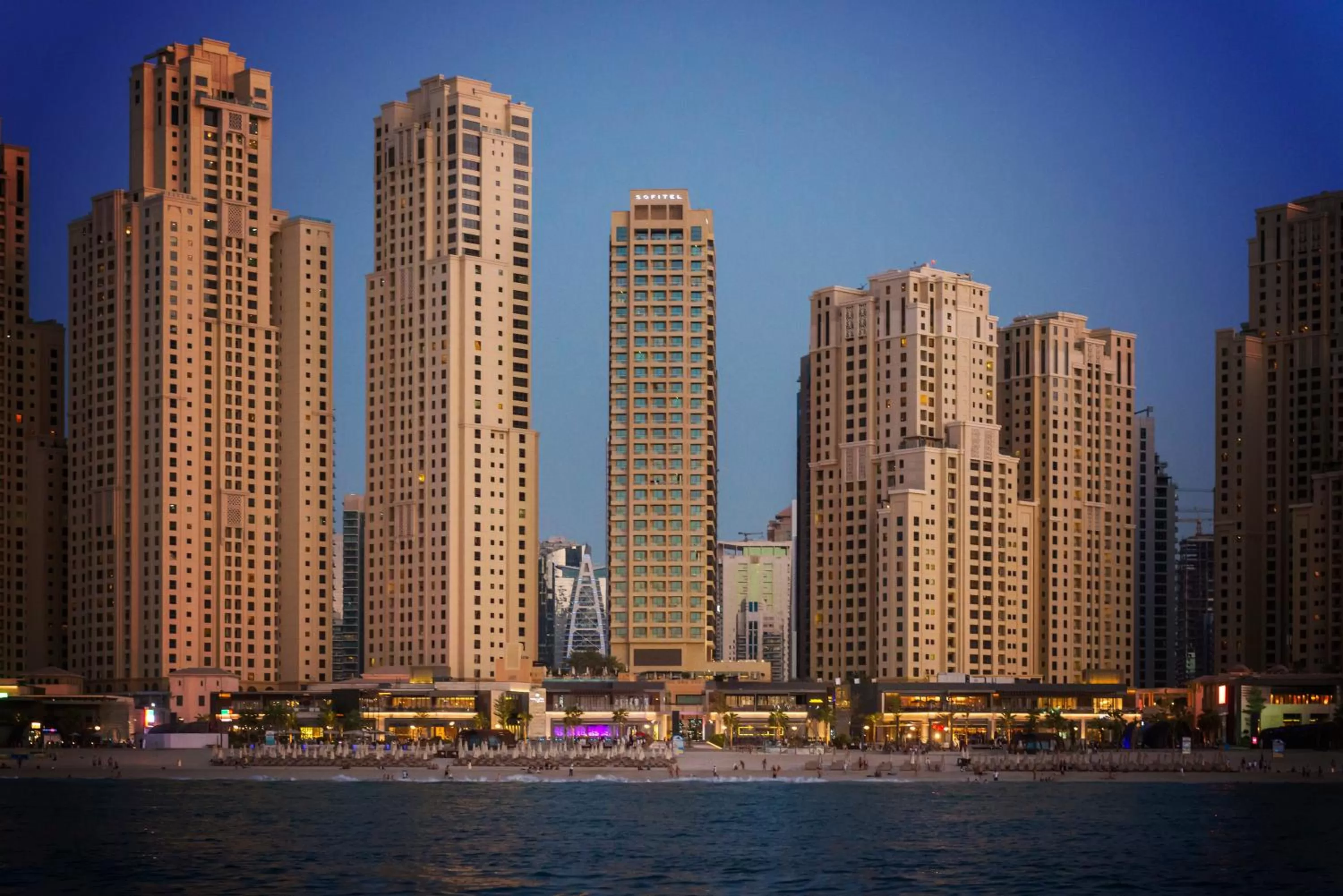 Facade/entrance in Sofitel Dubai Jumeirah Beach