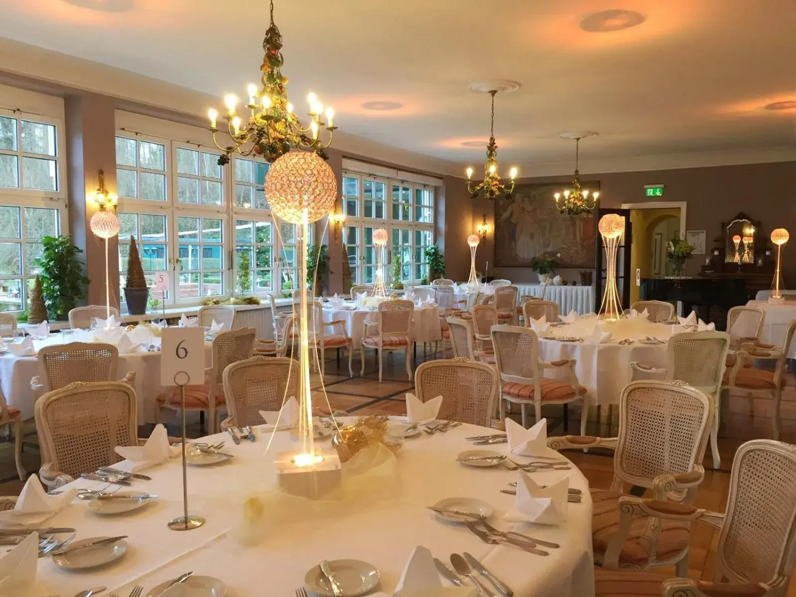 Banquet/Function facilities, Restaurant/Places to Eat in Romantik Hotel Landschloss Fasanerie