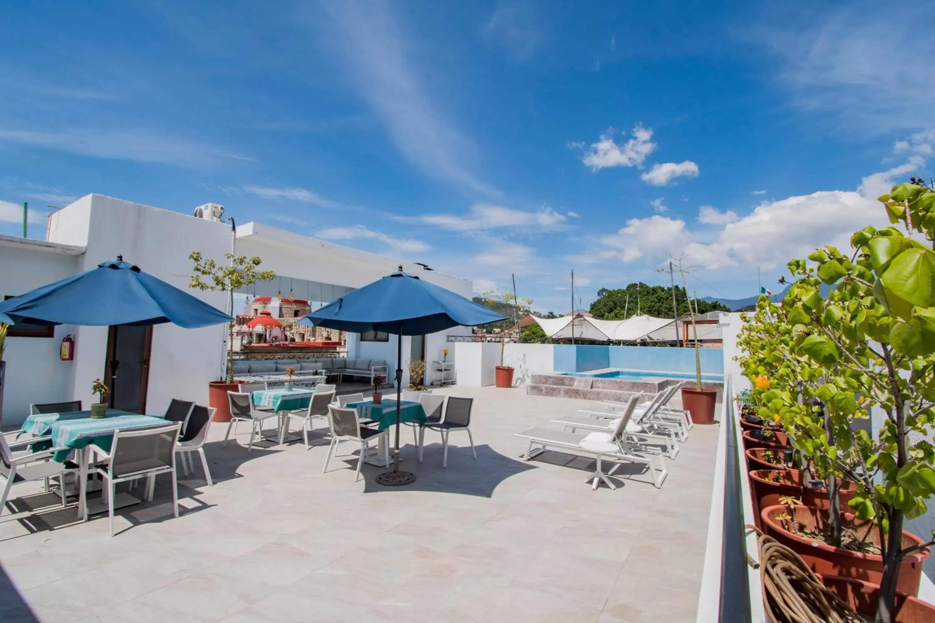 Swimming pool in Suites de La Parra