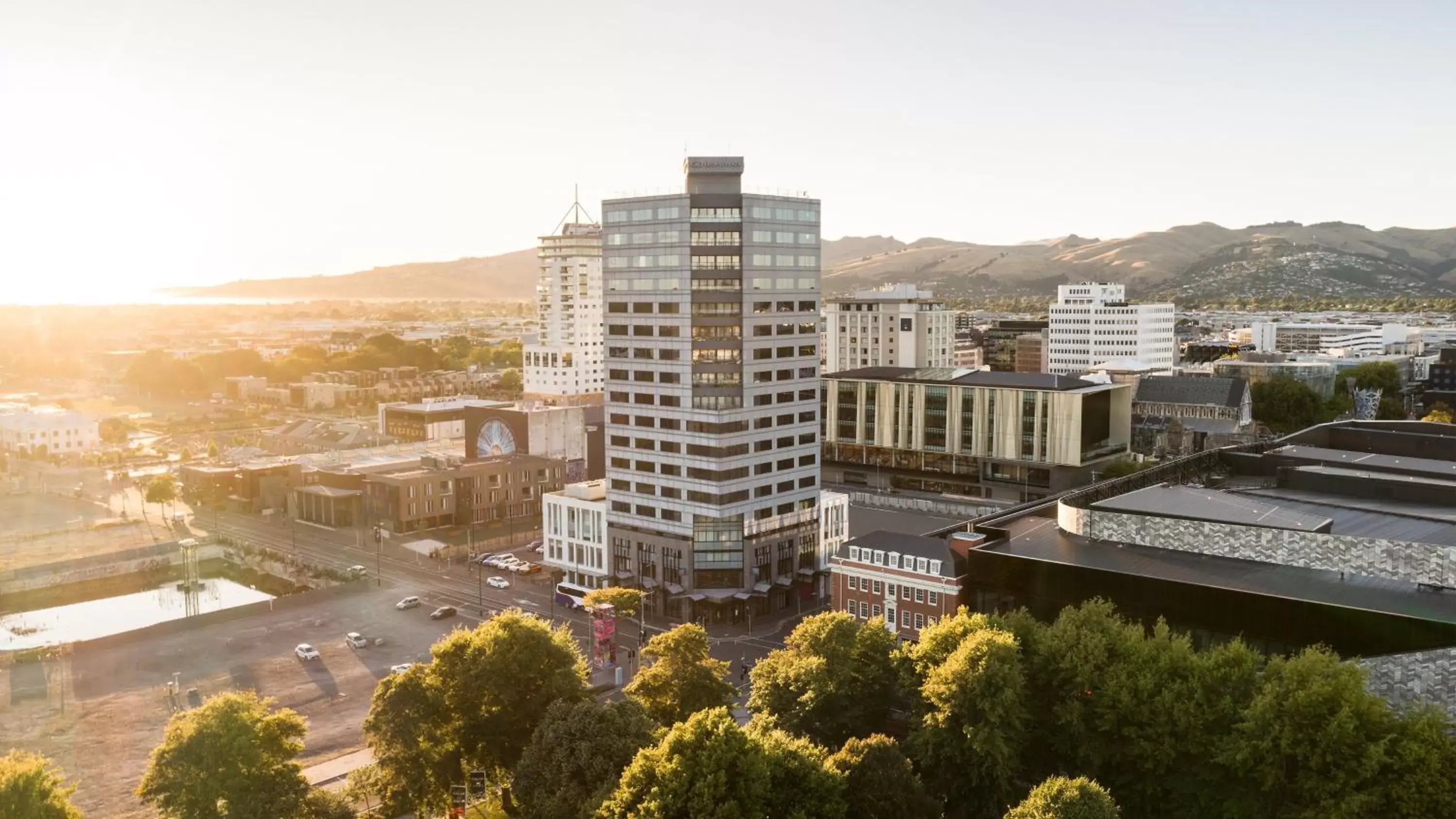 Property building in Crowne Plaza Christchurch, an IHG Hotel