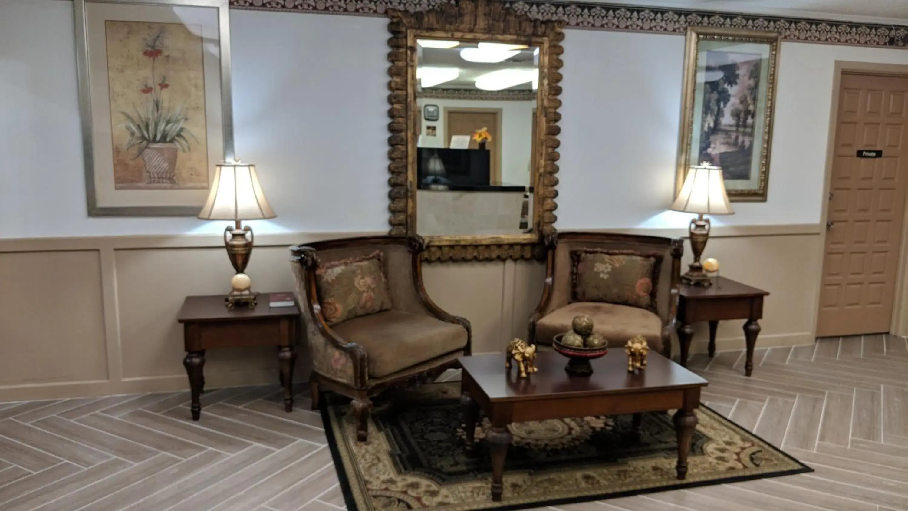 Lobby or reception in TexInn Motel New Boston Lobby or reception in TexInn Motel New Boston