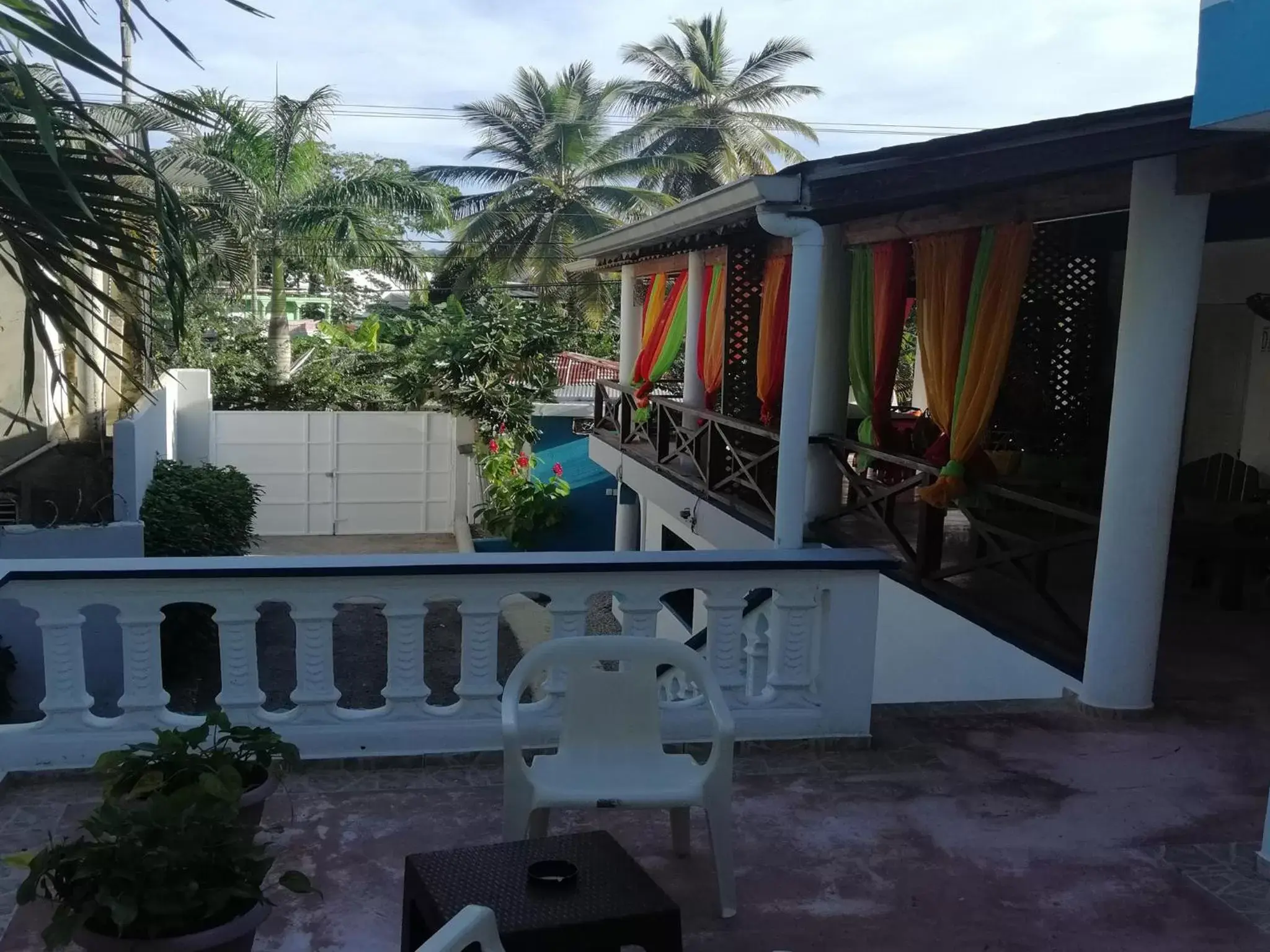 Balcony/Terrace in House Jardin Del Caribe
