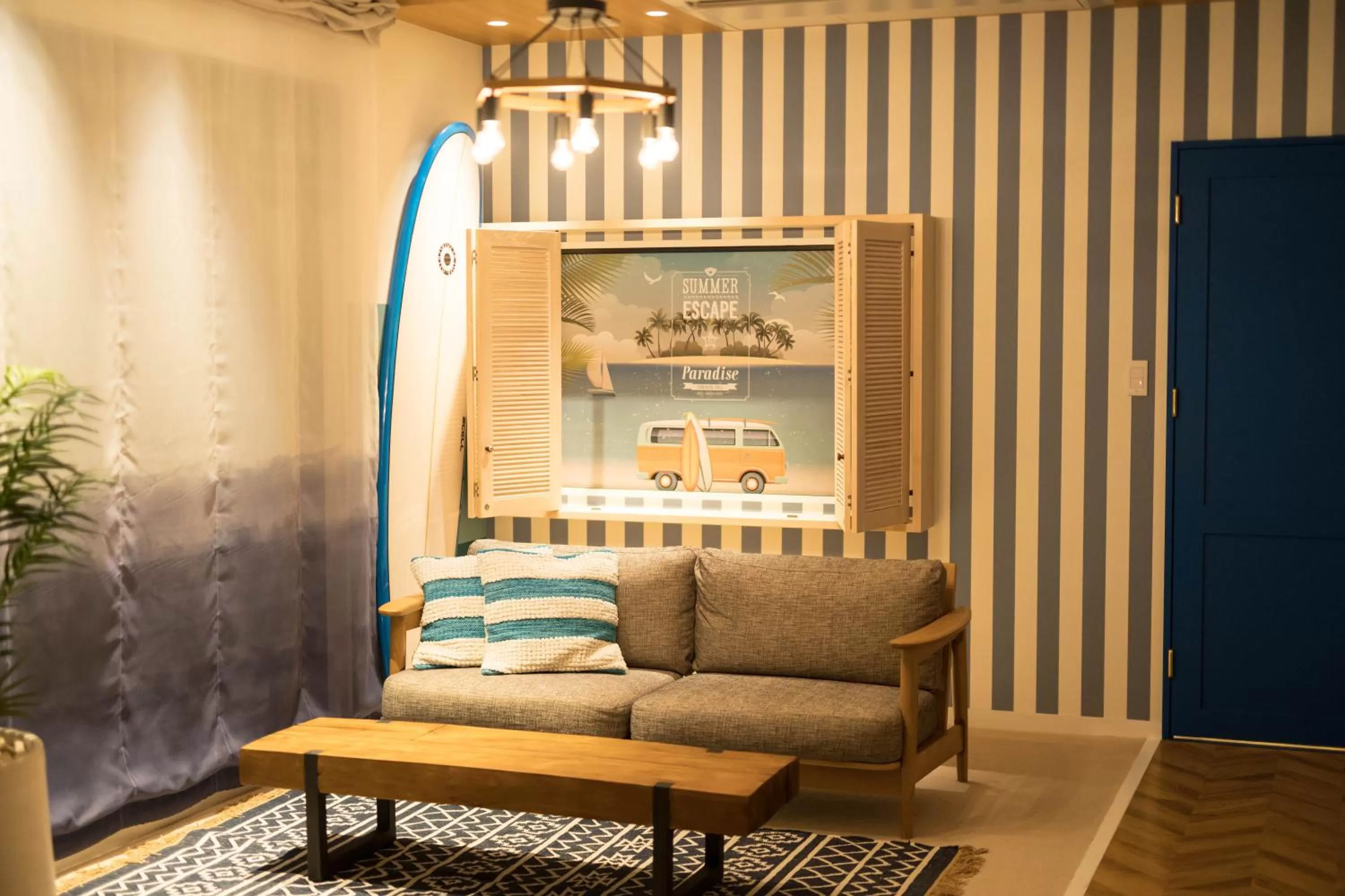 Living room in HOTEL SHIKISAI KYOTO