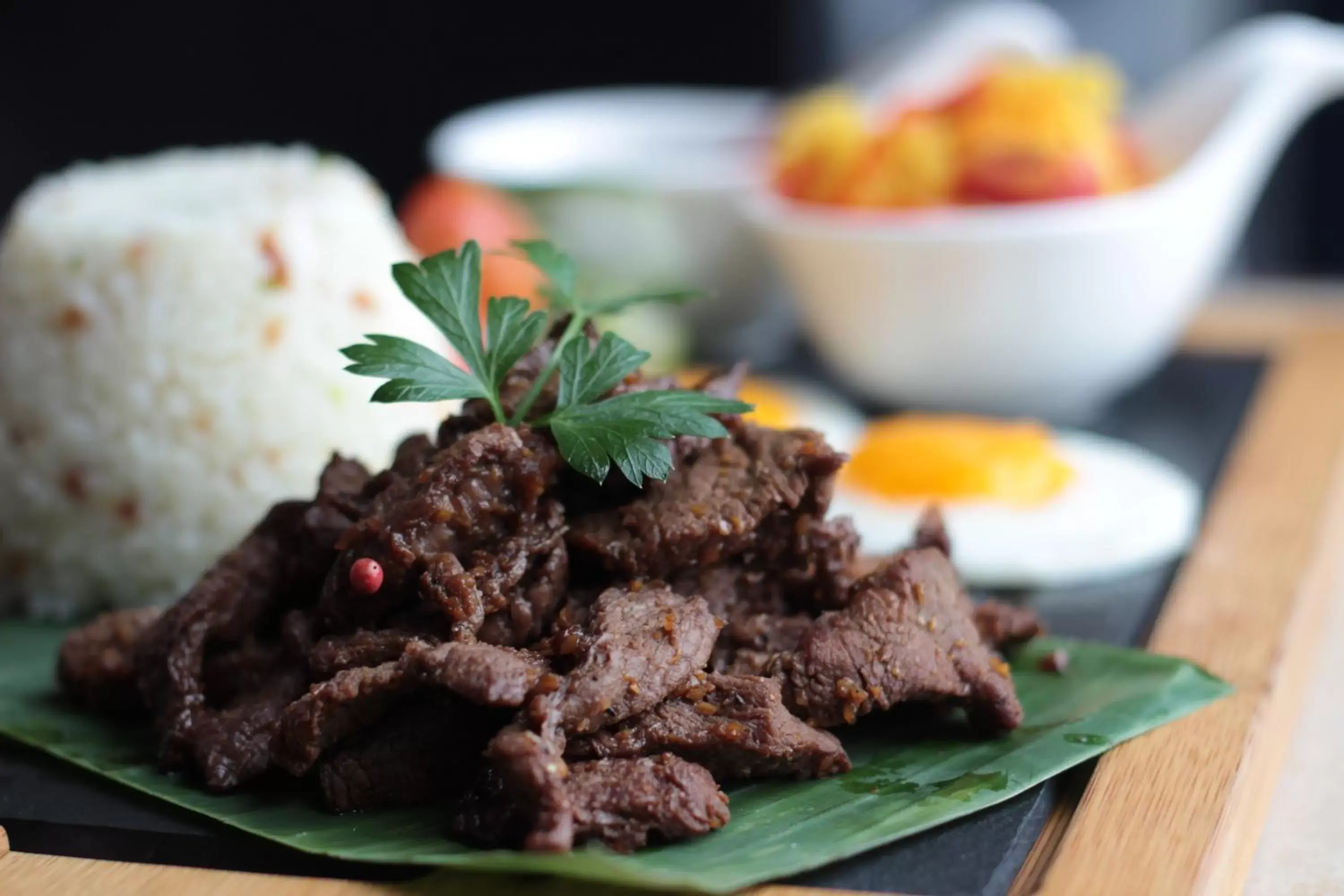 Breakfast, Food in Discovery Suites Manila, Philippines