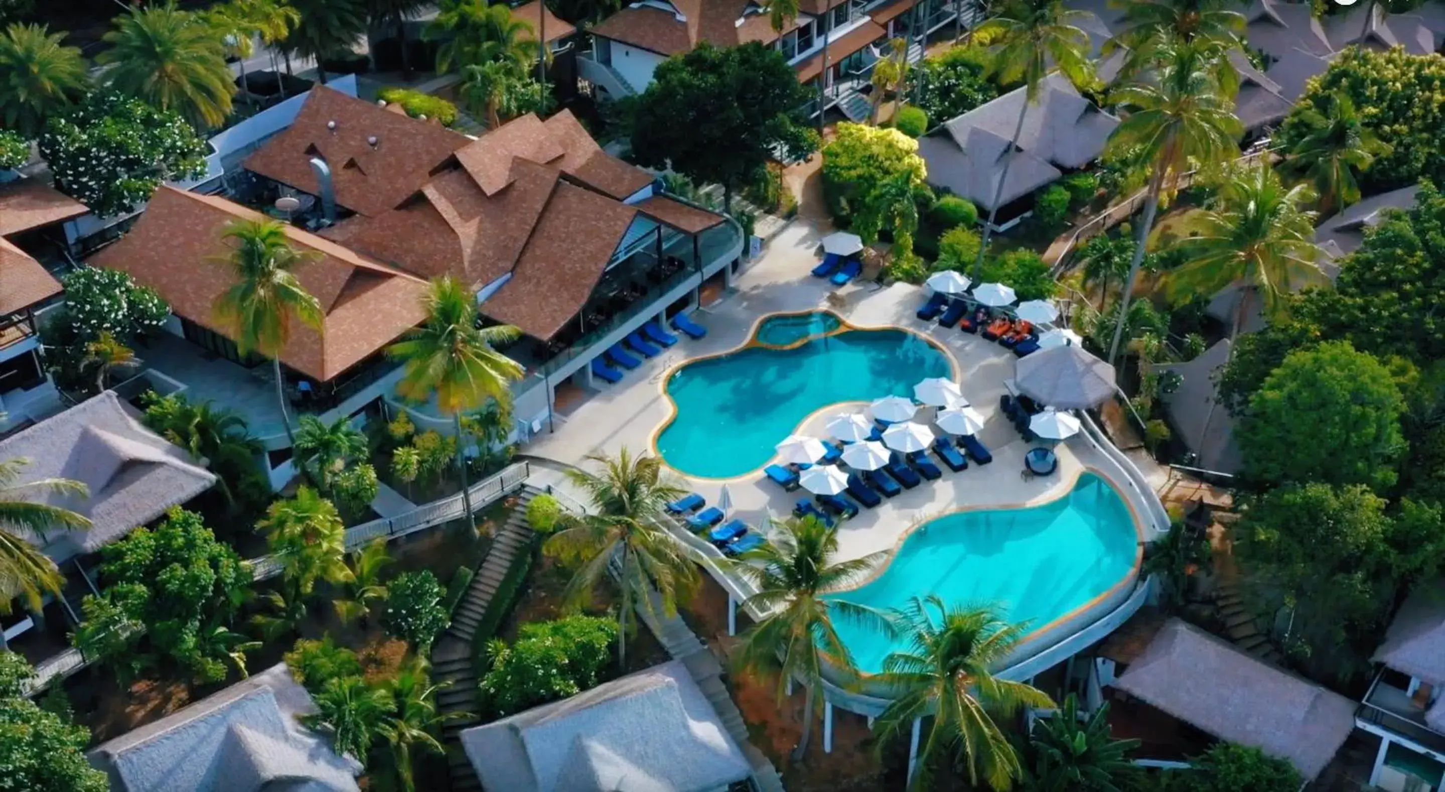 Pool View in Coral Cliff Beach Resort Samui - SHA Plus