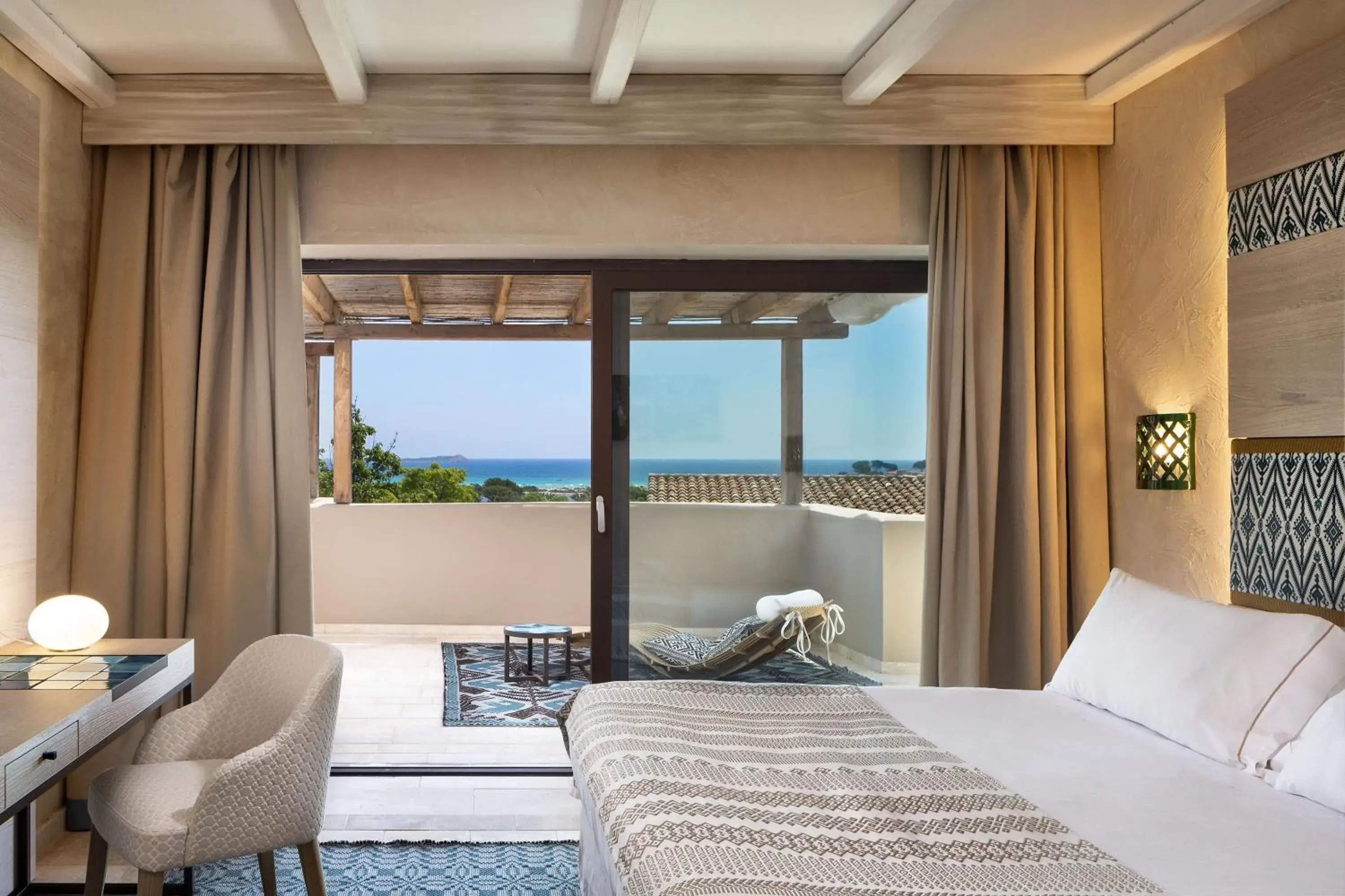 Bedroom in Baglioni Resort Sardinia - The Leading Hotels of the World