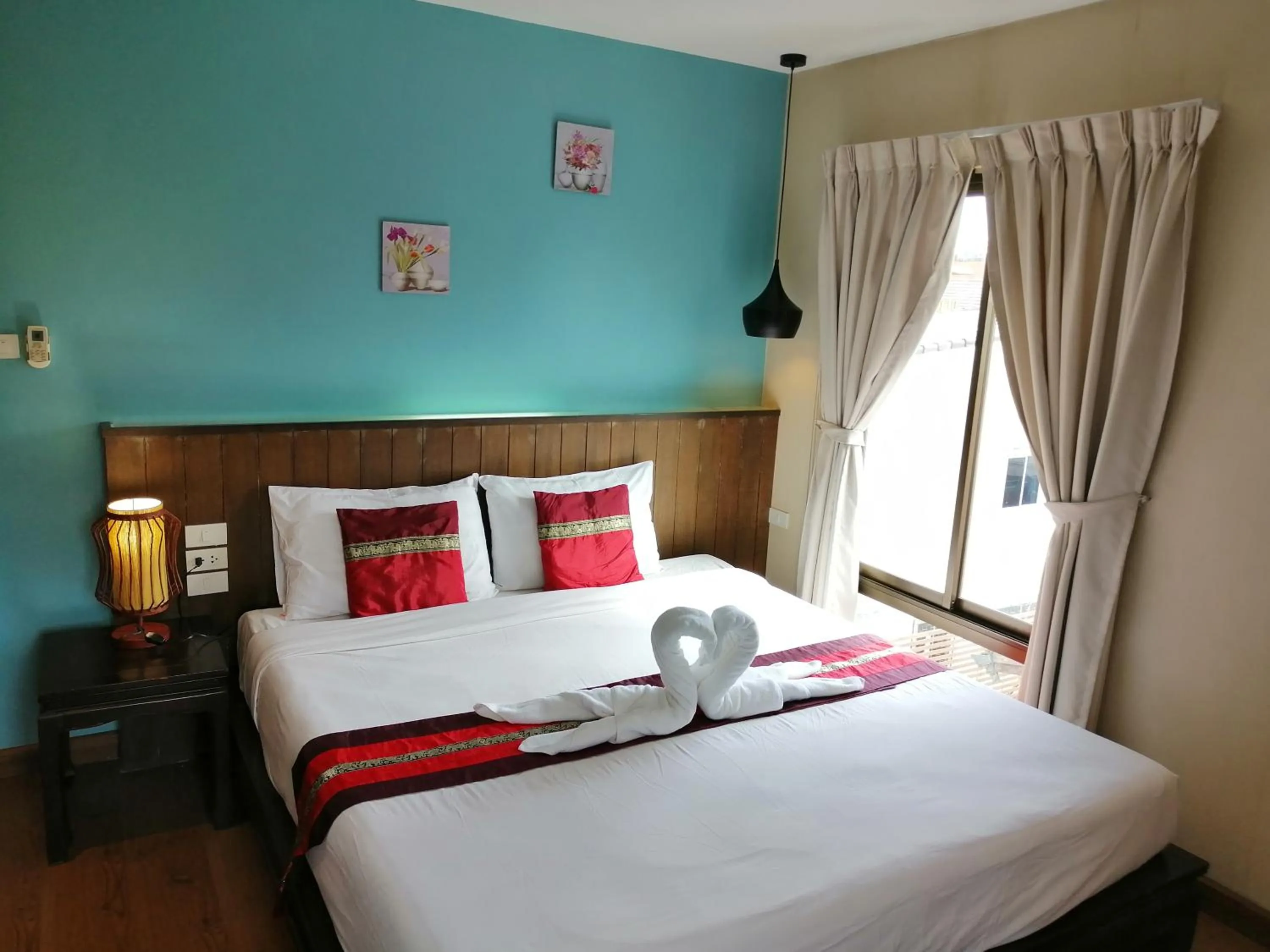 Bed in Mandala House, Chiang Mai