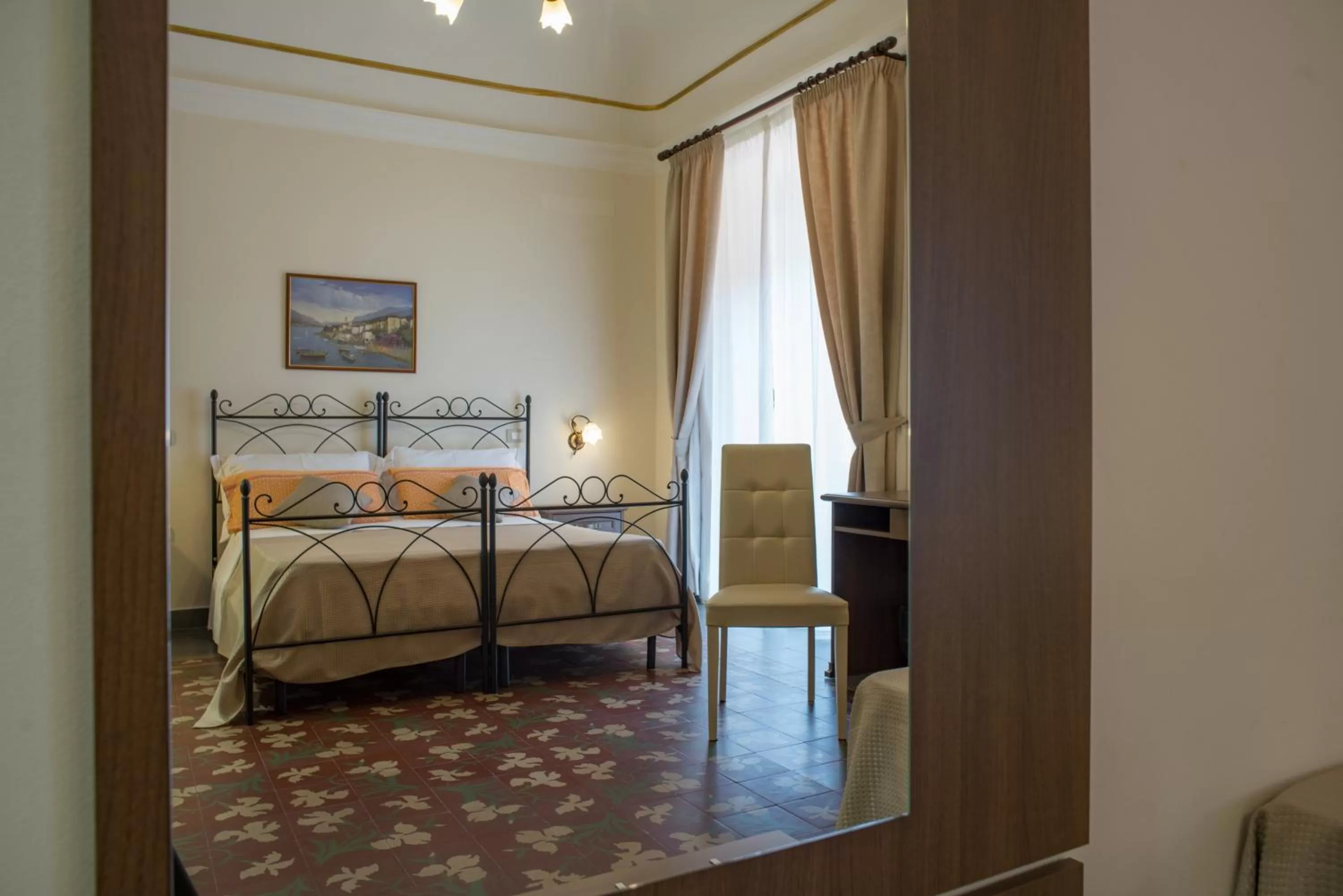 Photo of the whole room, Bed in B&B Palazzo Tornabene