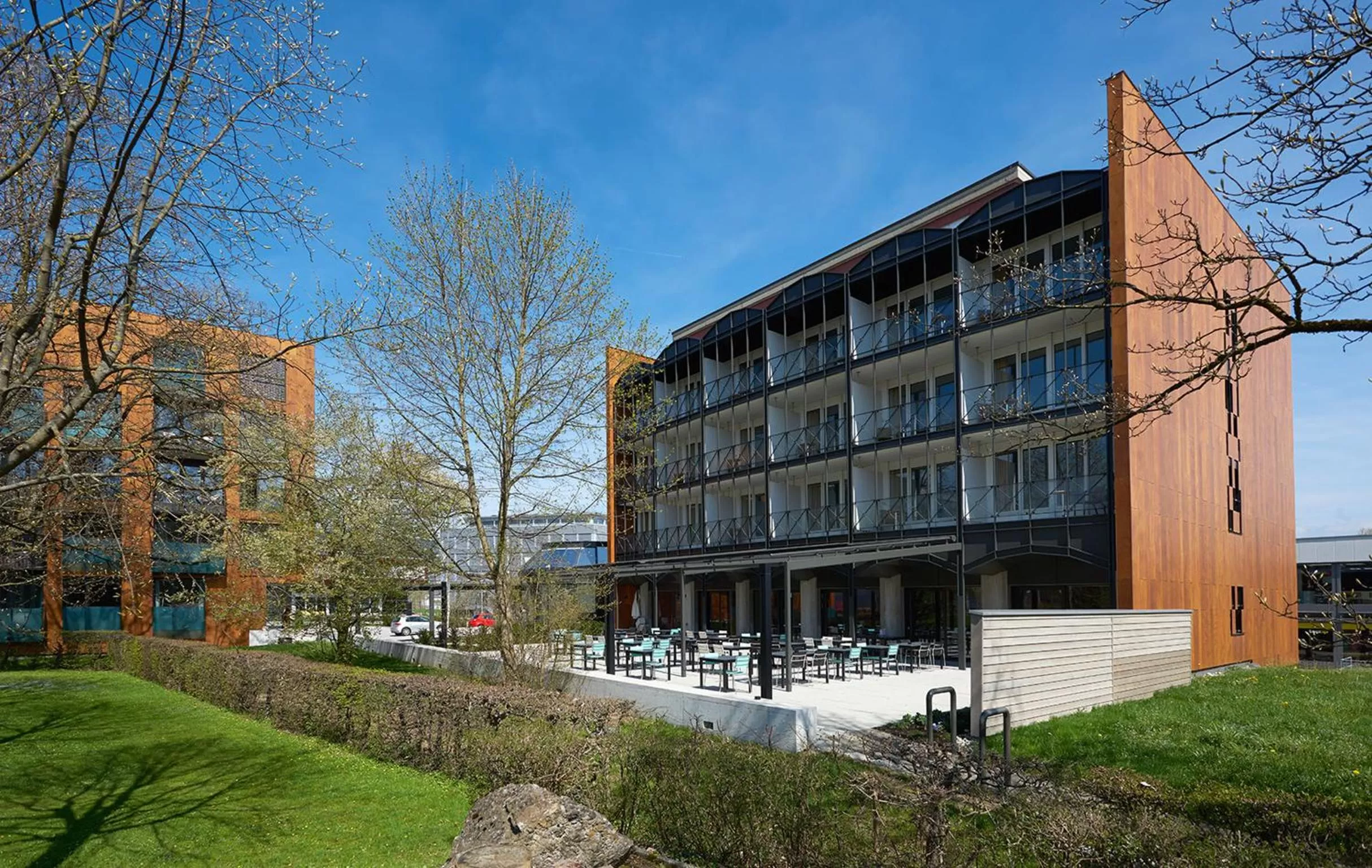 Facade/entrance in Newstar Hotel (Free Parking)