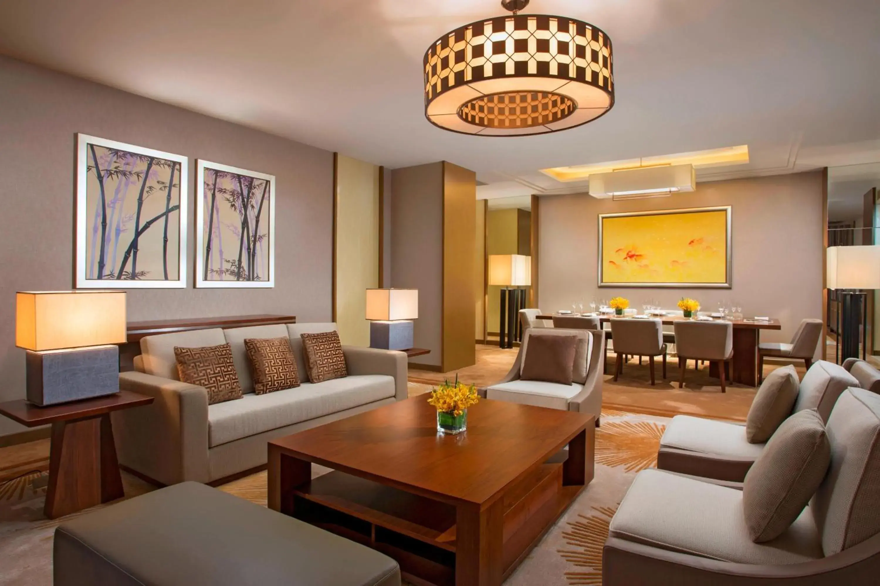 Living room, Seating Area in Sheraton Bailuhu Resort, Huizhou