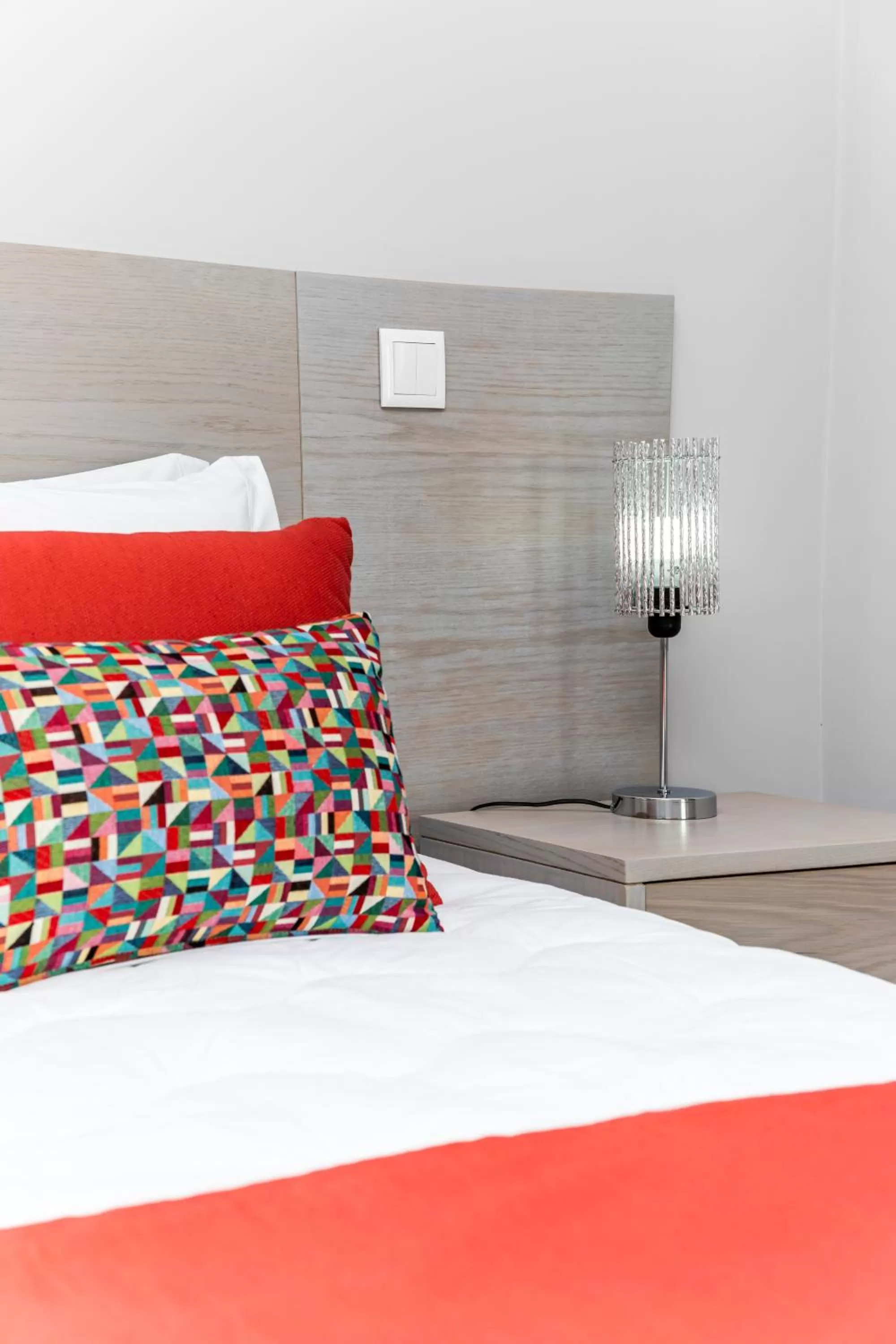 Bedroom, Bed in AZUL