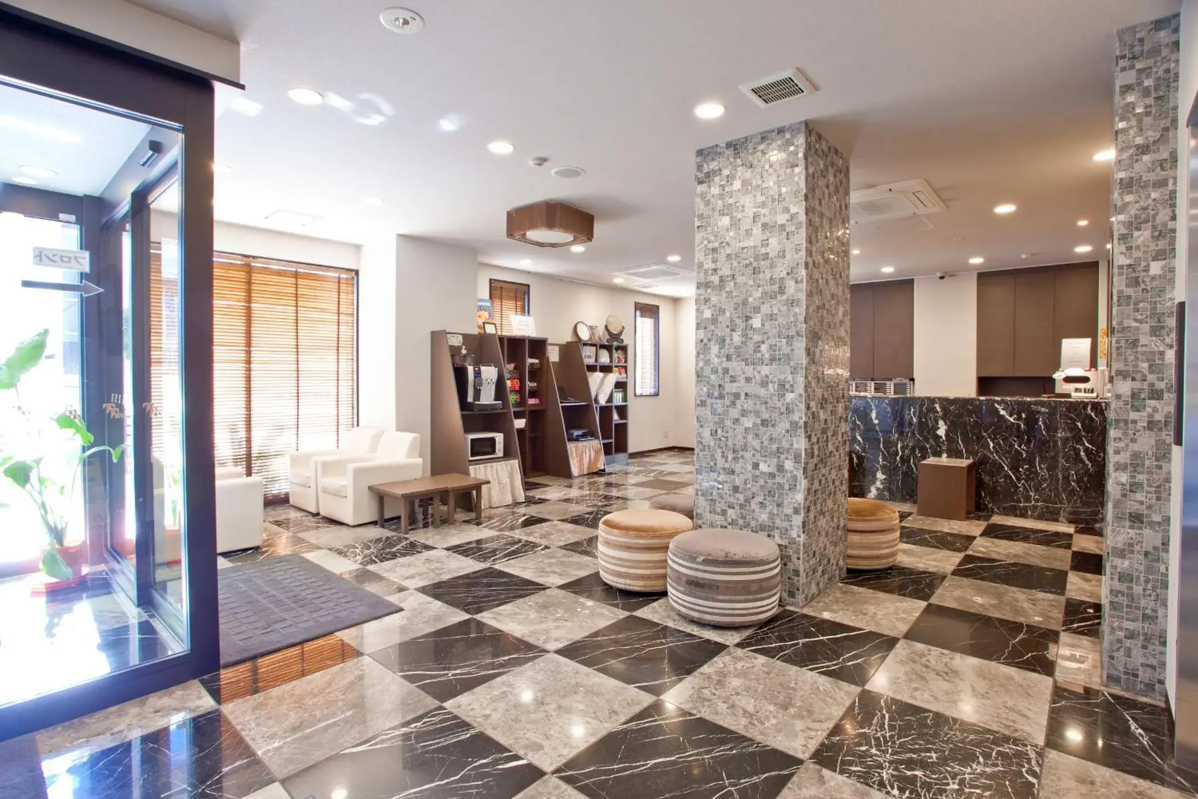 Lobby or reception in Kuretake Inn Premium Shizuoka Ekimae Lobby or reception in Kuretake Inn Premium Shizuoka Ekimae