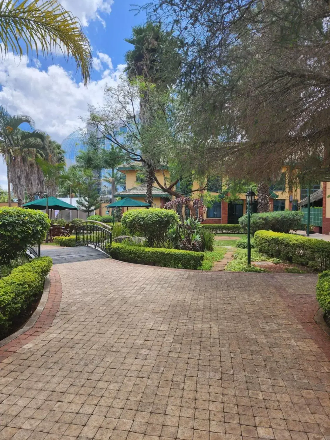 Garden in Boma Inn Nairobi