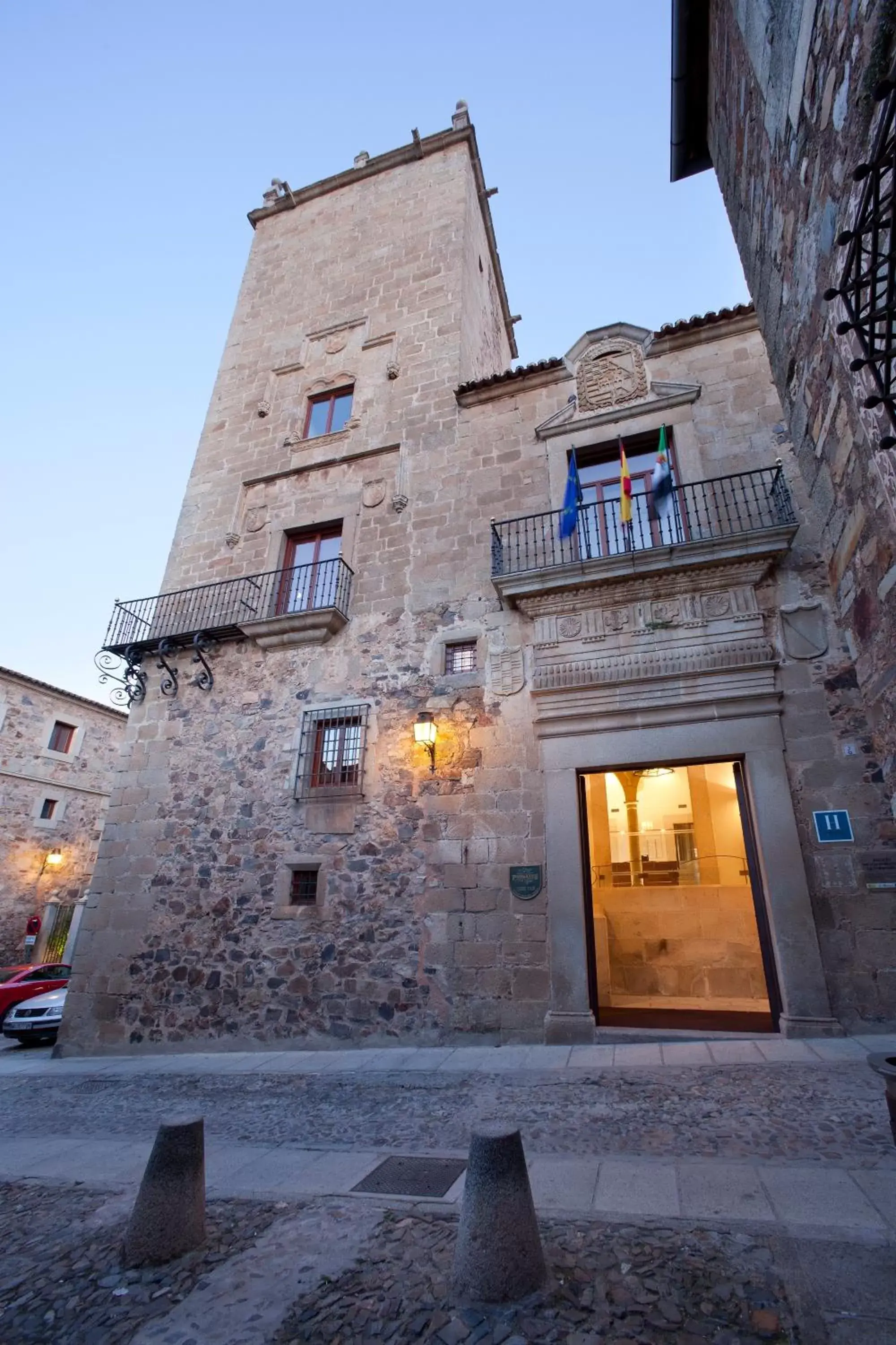 Facade/entrance, Property Building in Parador de Caceres