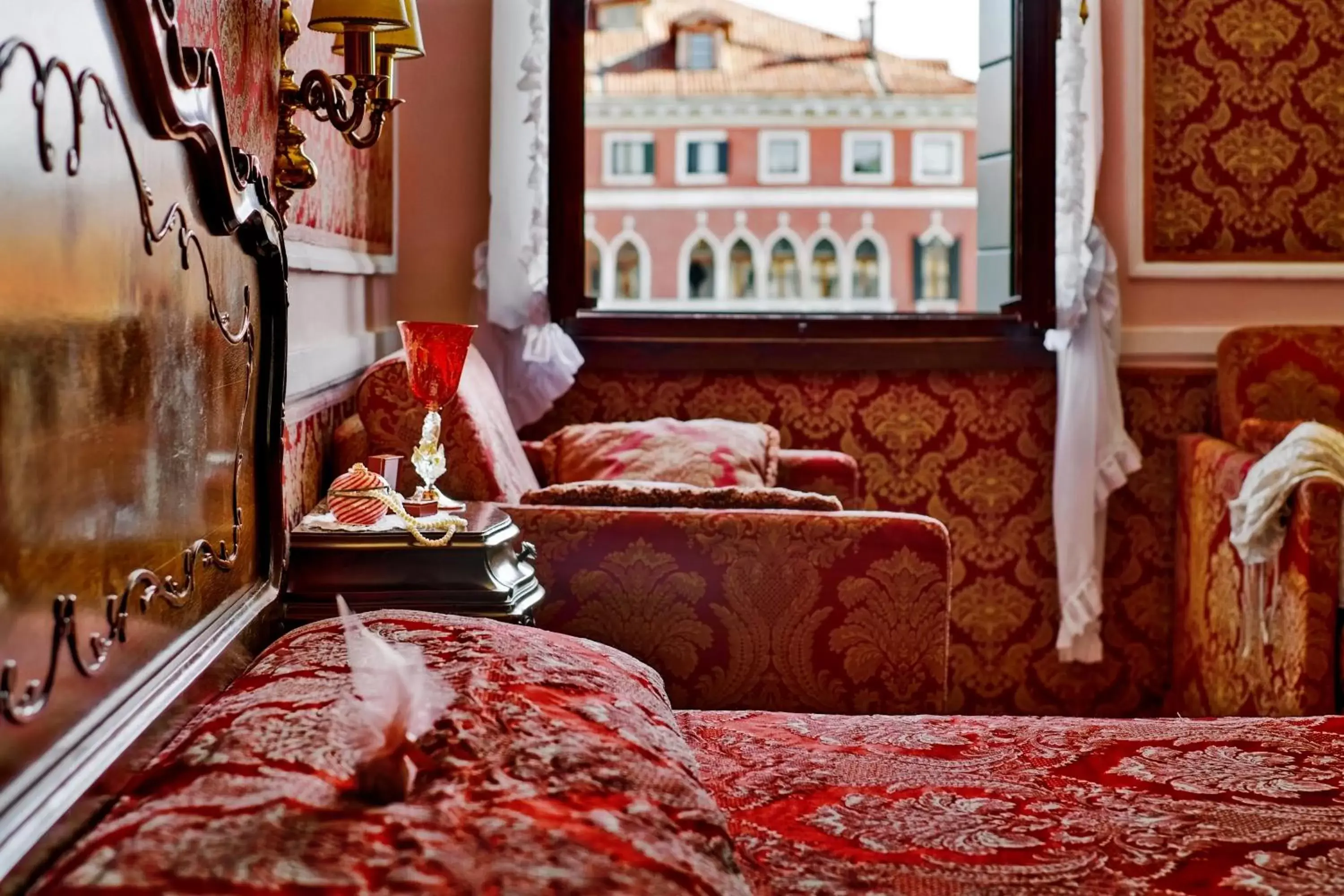 Decorative detail, Seating Area in Antica Locanda Sturion Residenza d'Epoca