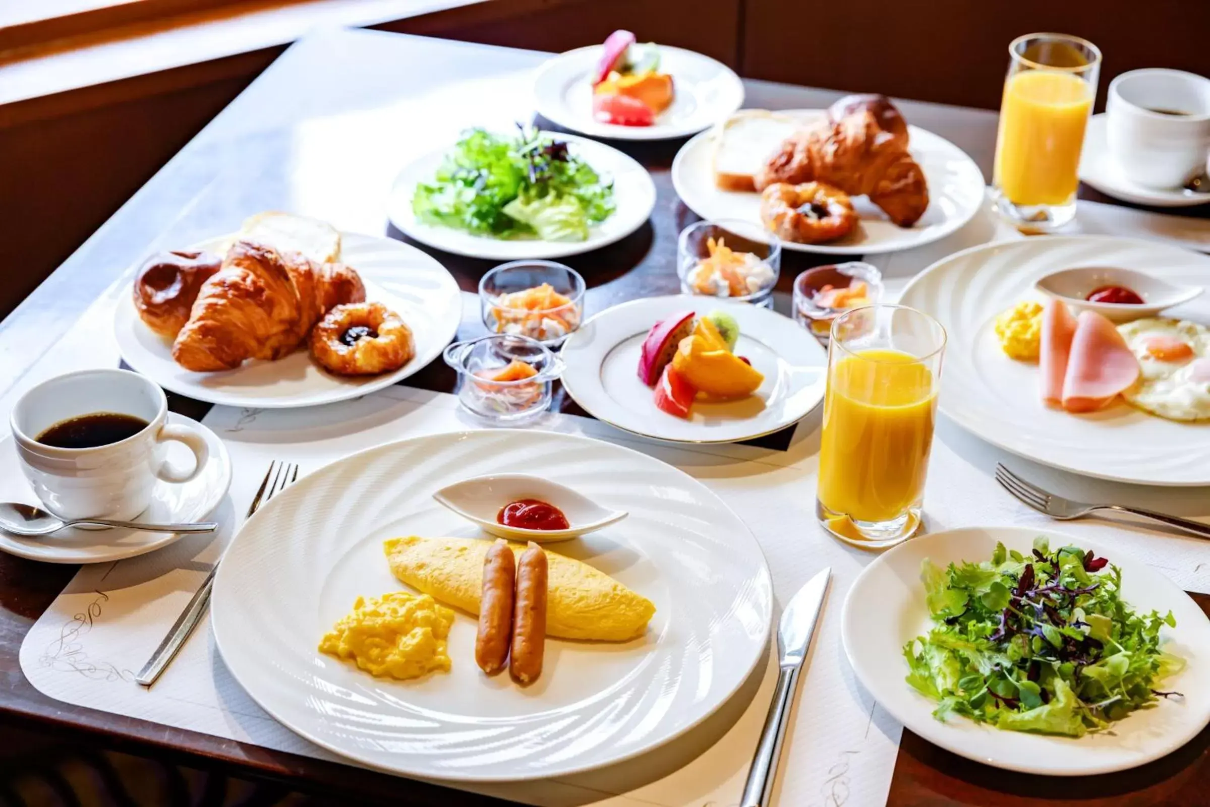 Breakfast in Sheraton Miyako Hotel Osaka