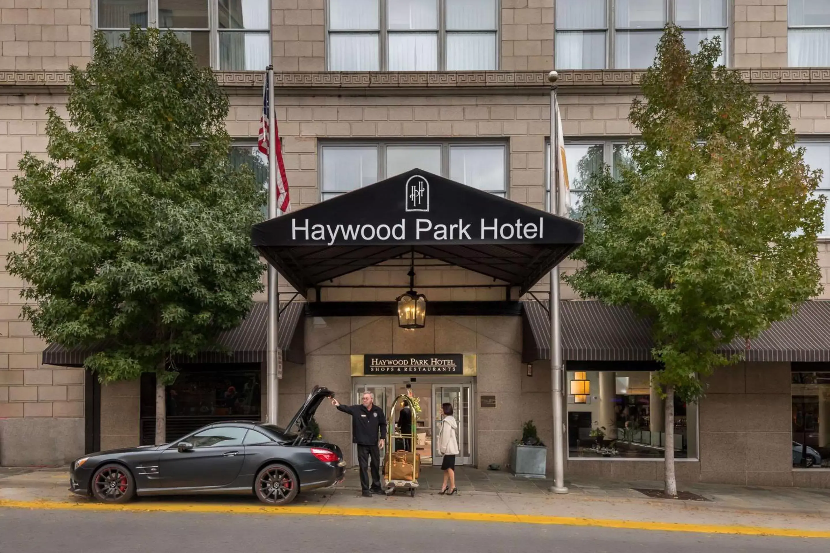 Property Building in Haywood Park Hotel, Ascend Hotel Collection