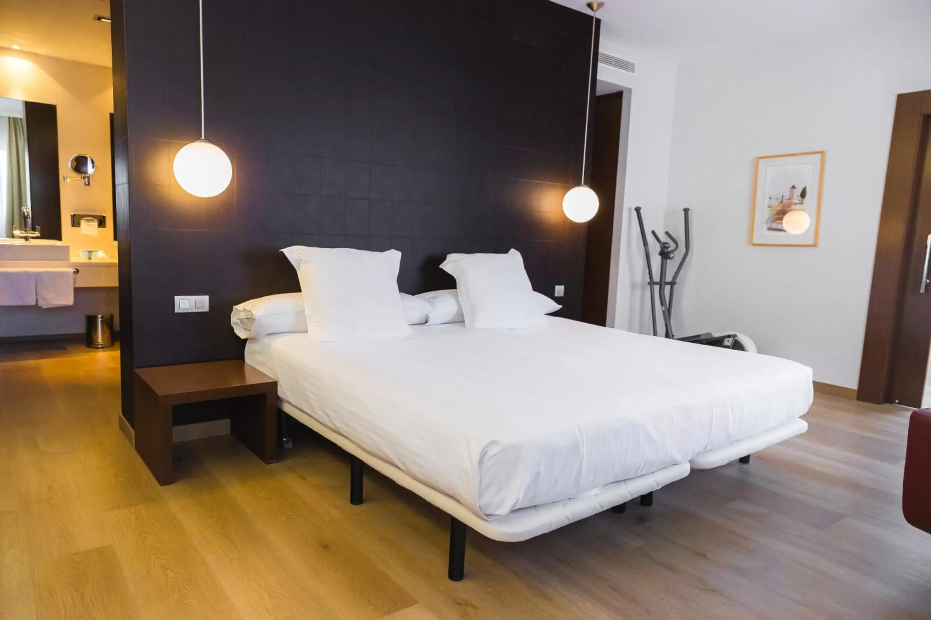 Bed in Hotel Veracruz Plaza & Spa