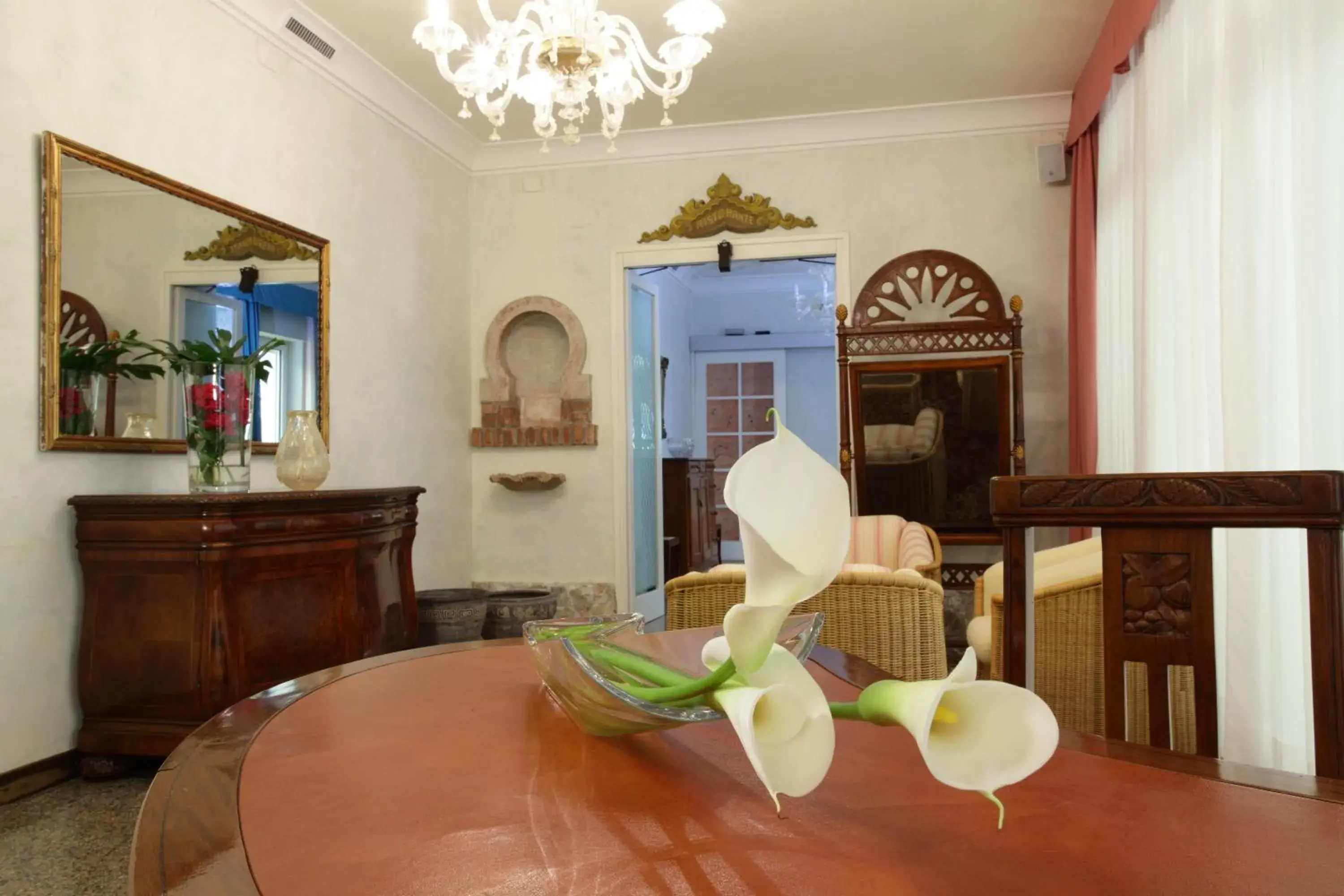 Decorative detail in Hotel Abbazia