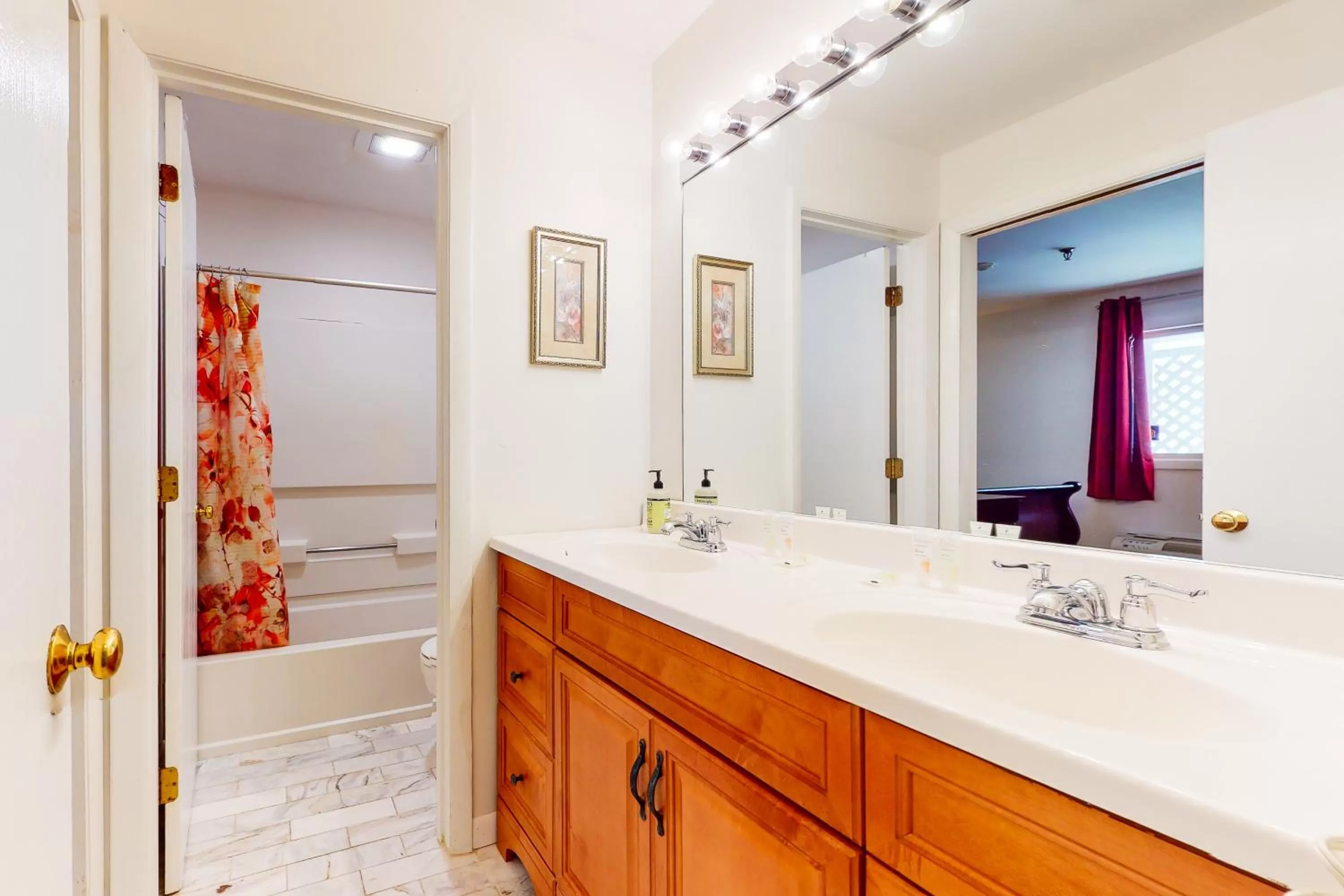 Bathroom in Lake Winnipesaukee Retreat