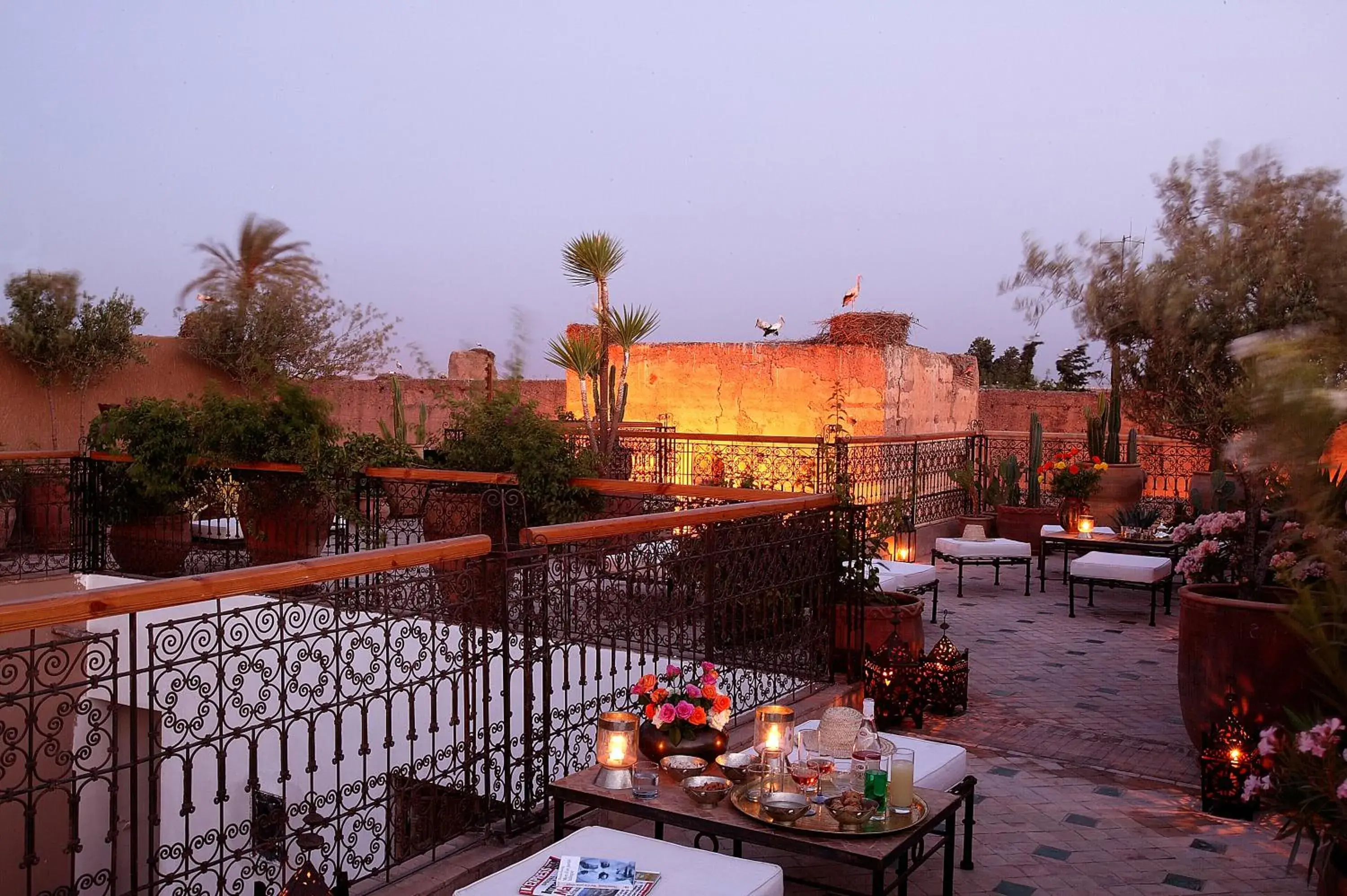 Facade/entrance in Riad Aladdin - FERME Facade/entrance in Riad Aladdin - FERME