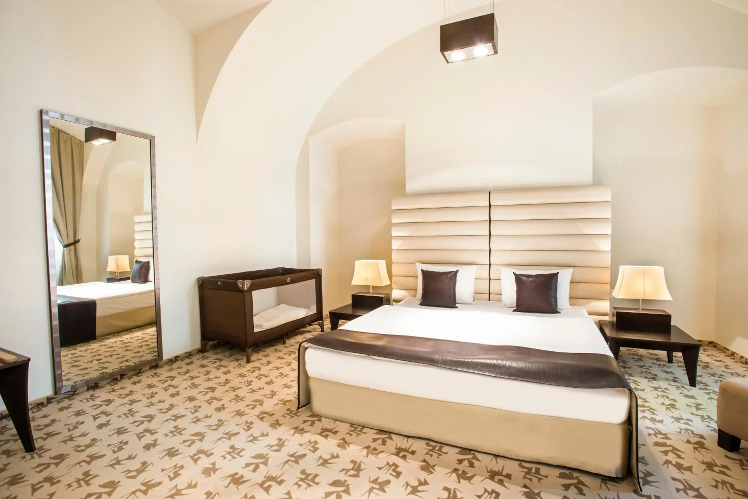 Bedroom, Bed in Buda Castle Hotel Budapest